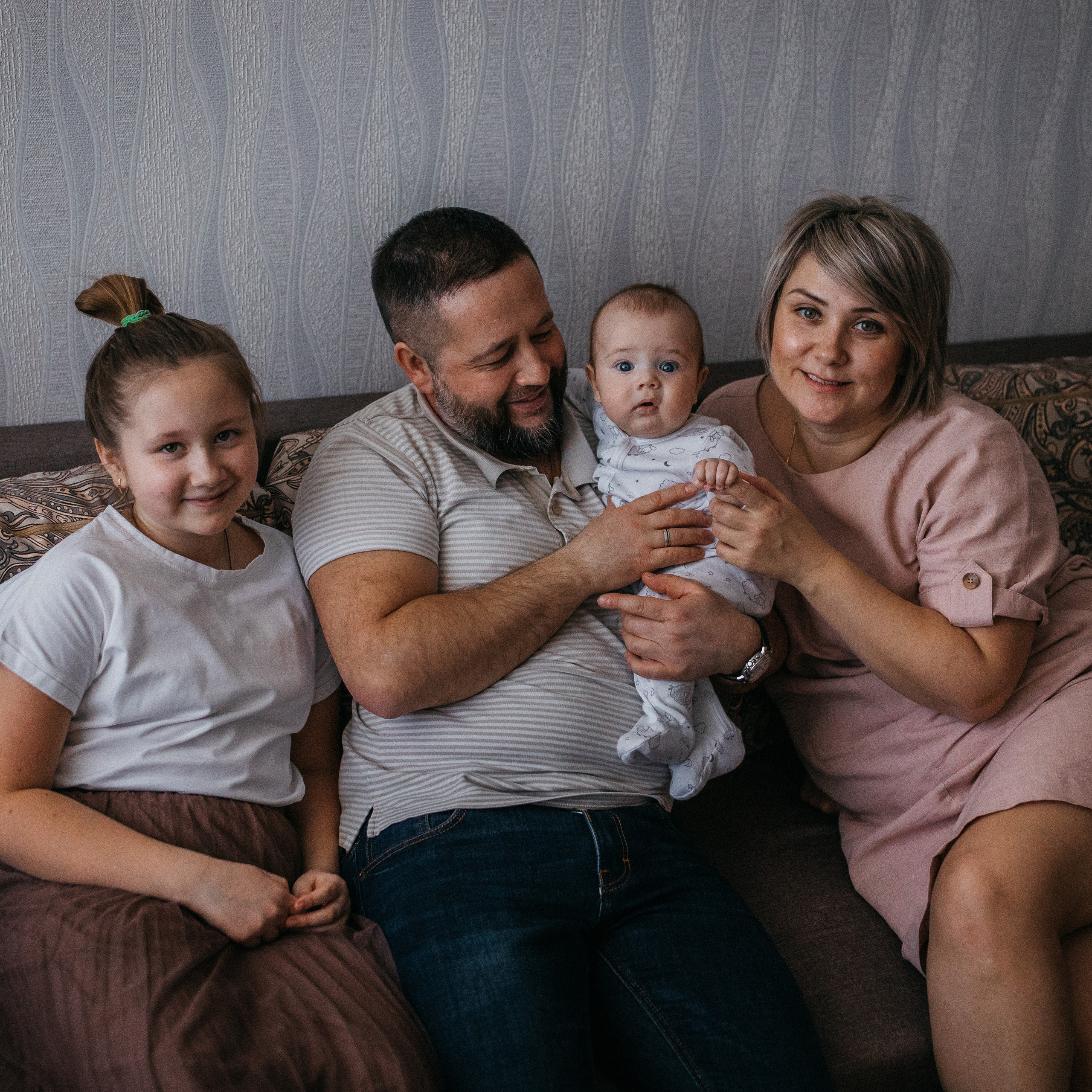 Тимур, Юля, Софья и Давид