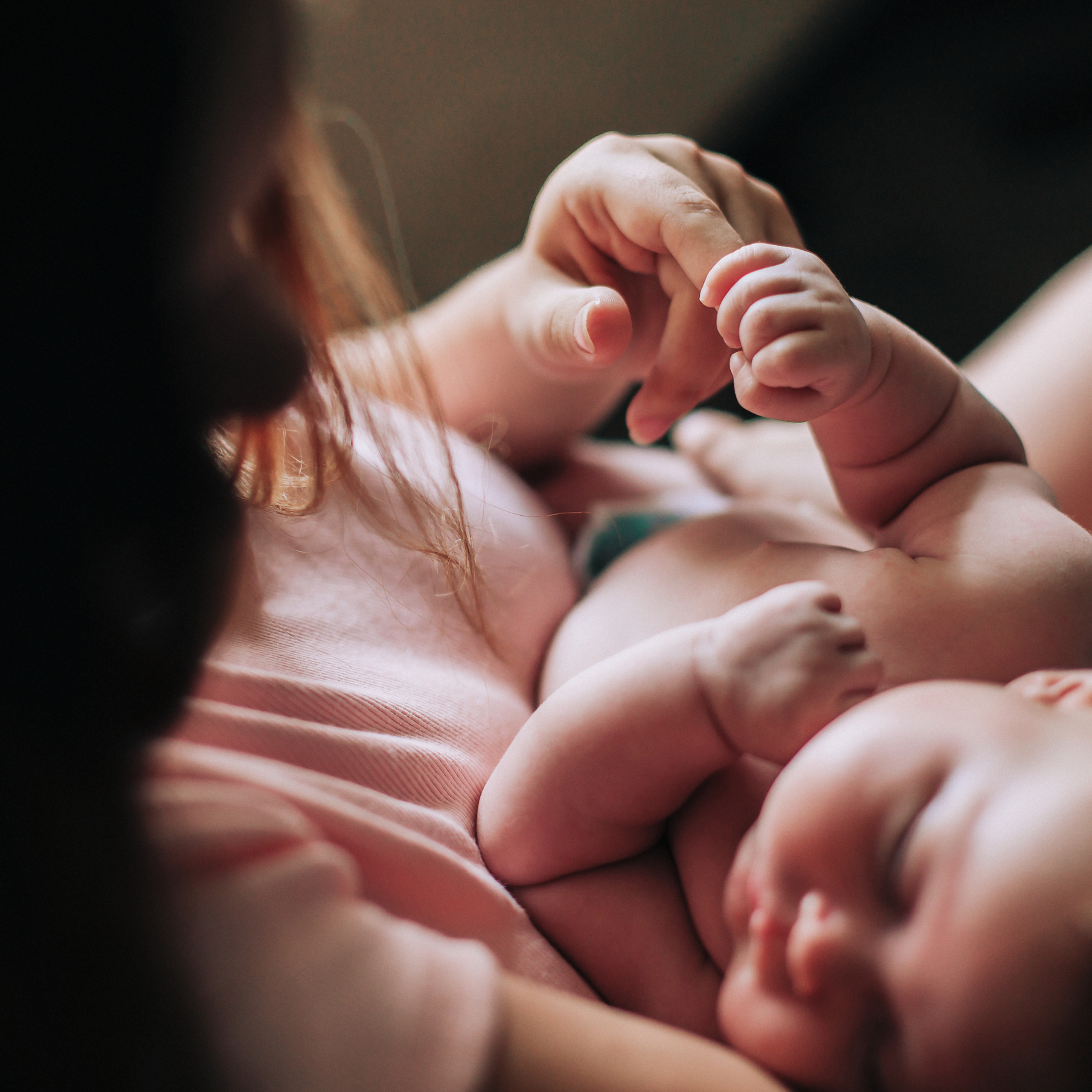 Милана с мамой