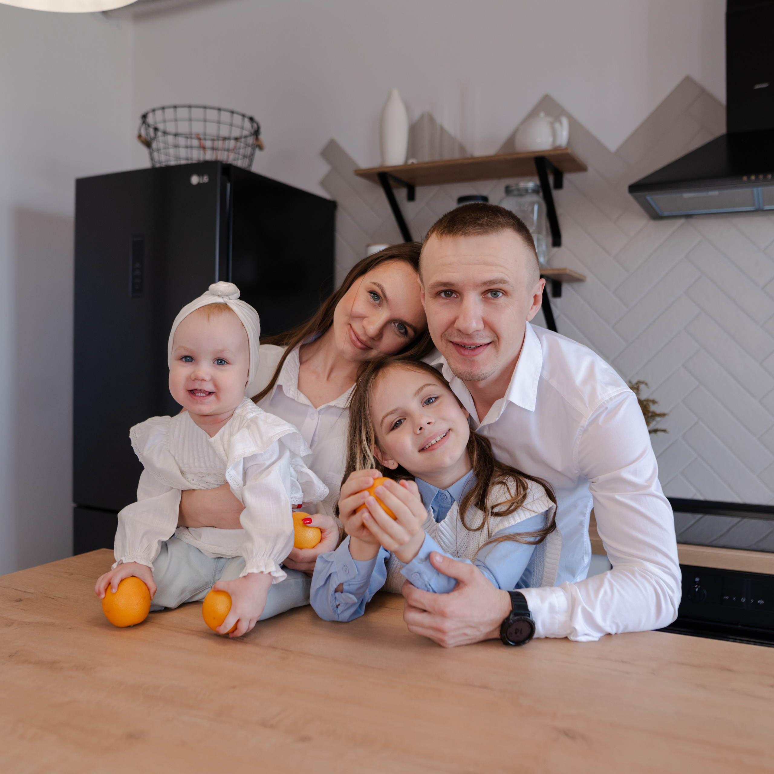 Семейная съёмка в студии