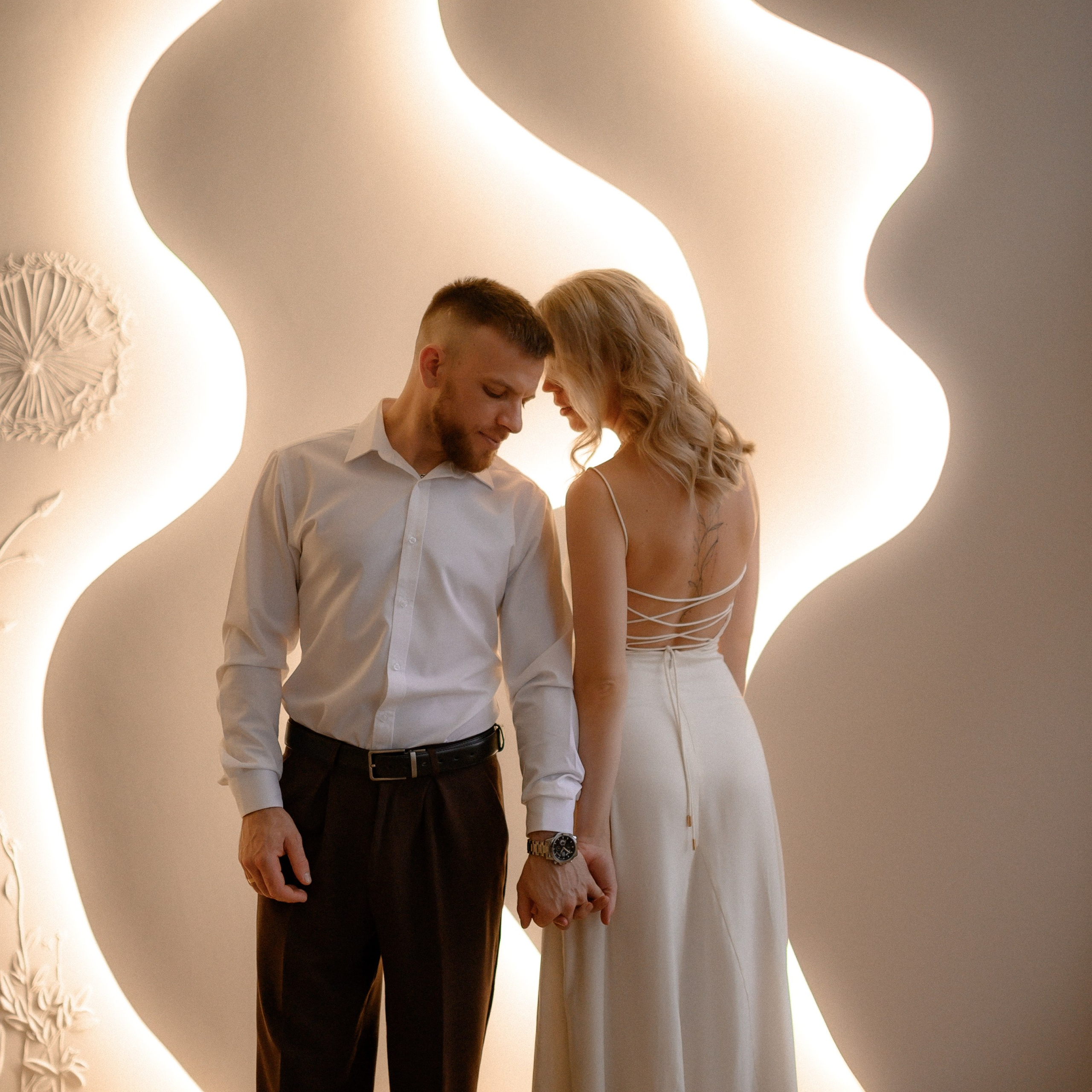 Коля и Алёна в студии