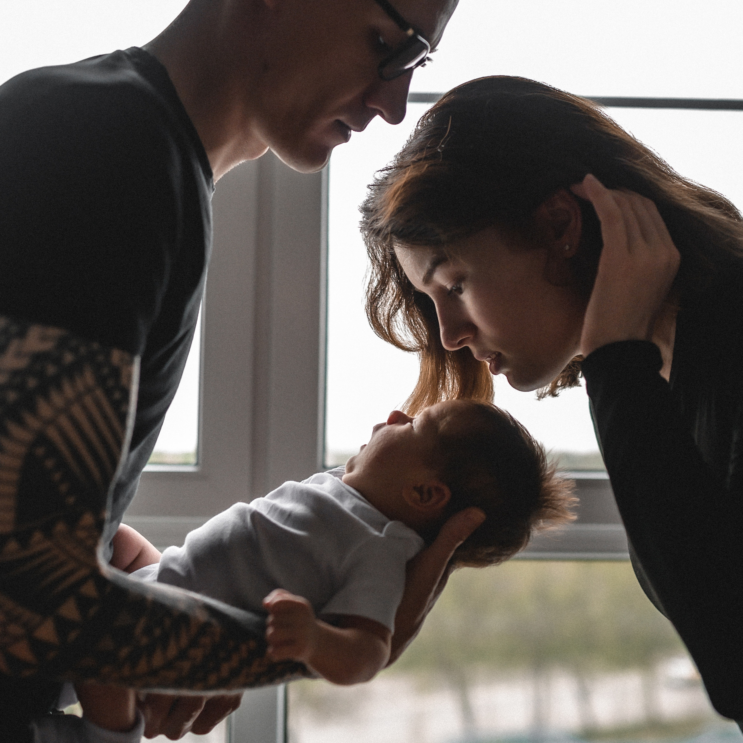 Руслан, Марта и Кира дома