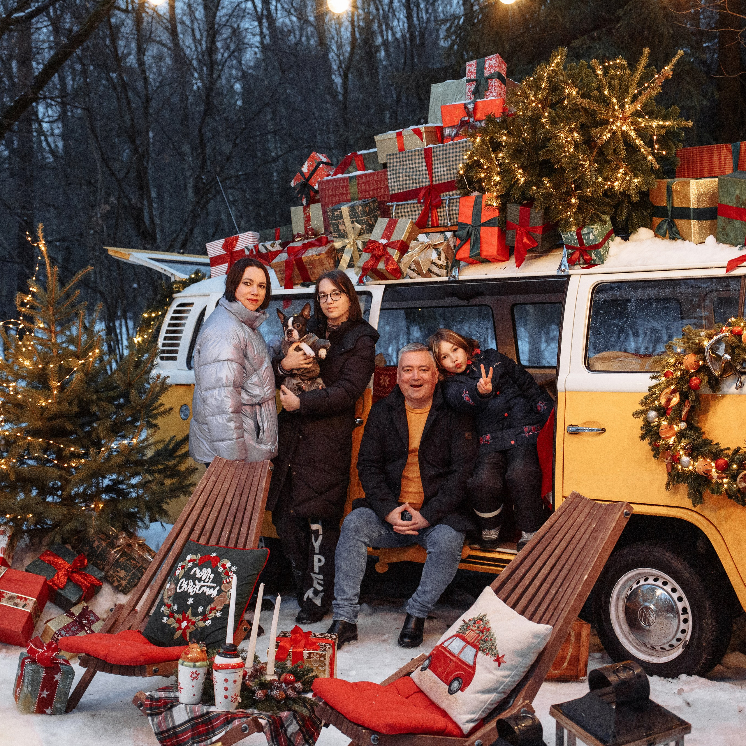 Марина и ее семья