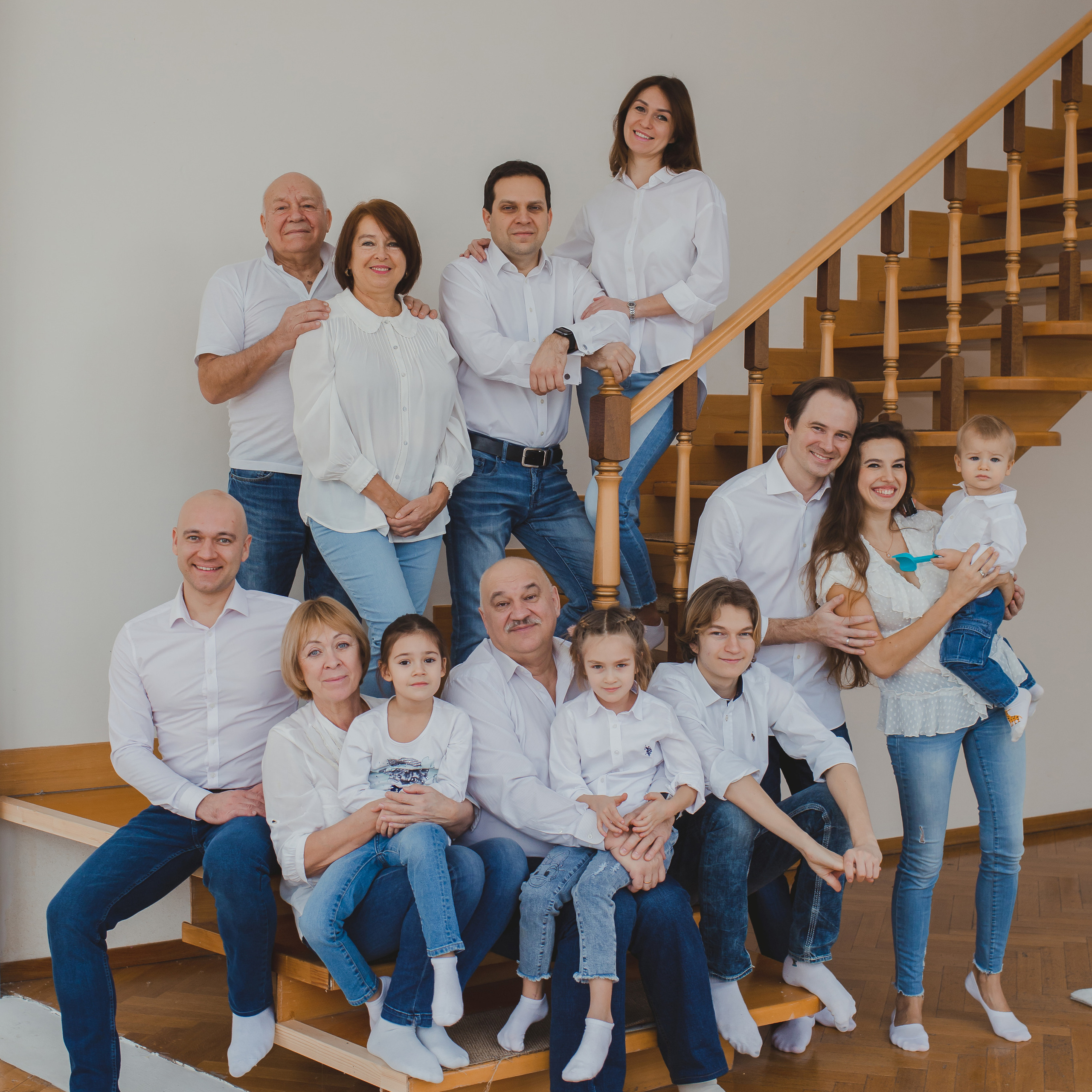 Большая семейная съемка