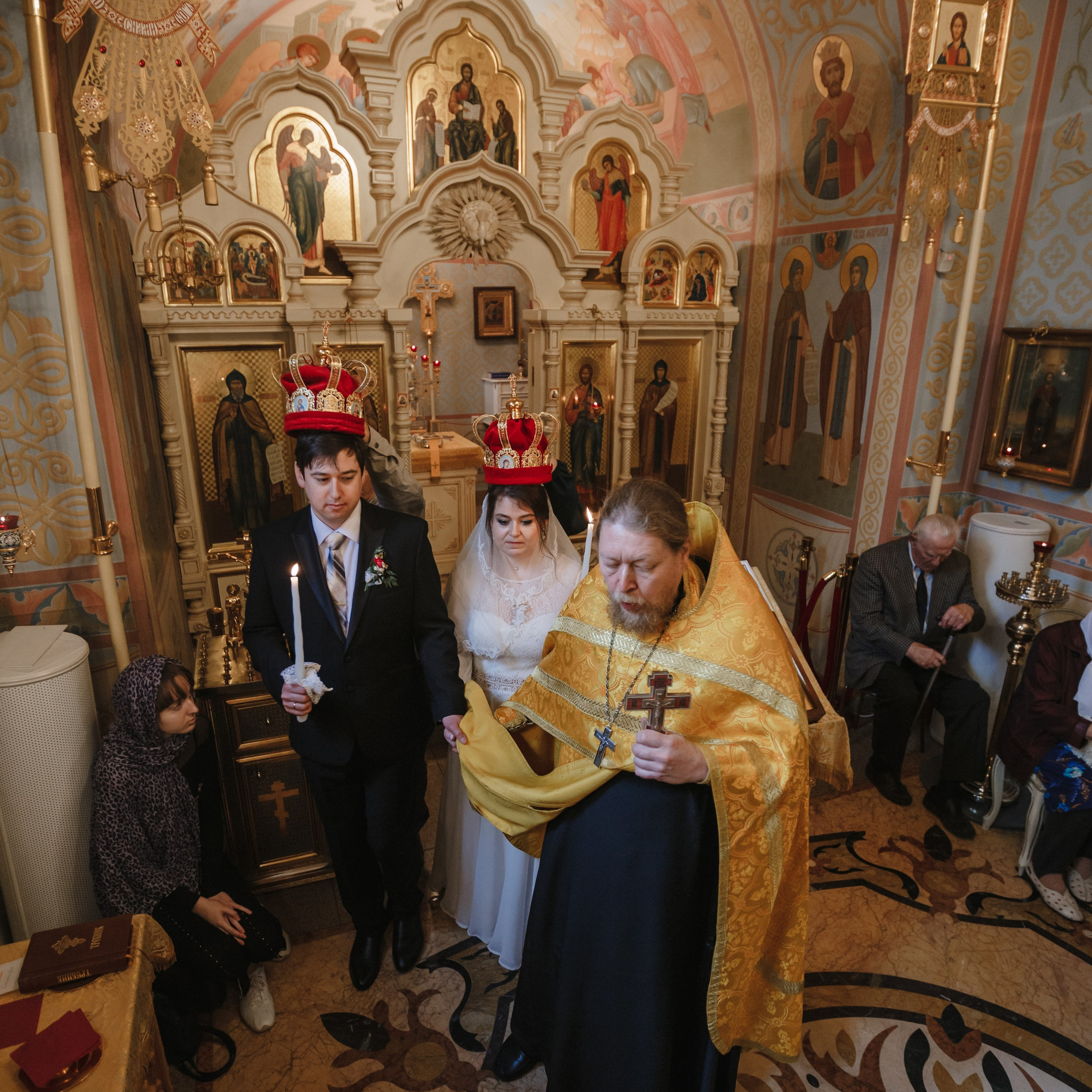 Венчание в Церкови Петра и Февронии Муромских