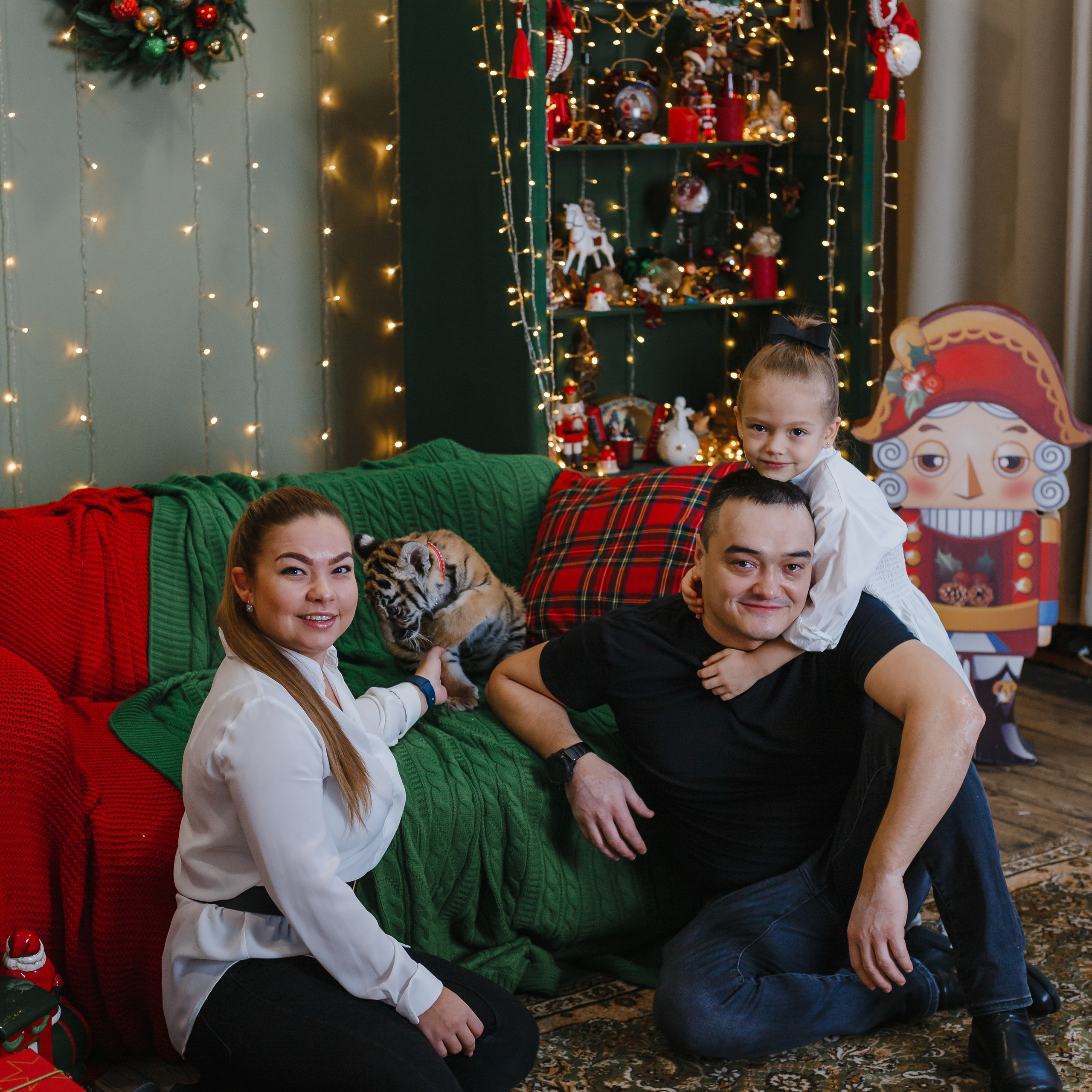 Дима, Ксения и Стеша