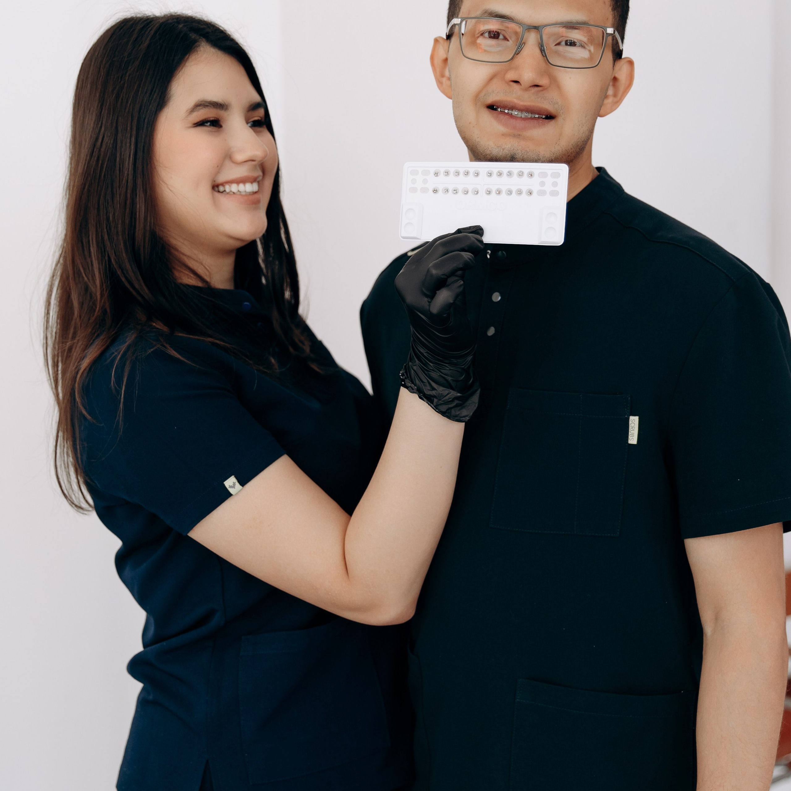 Стоматологи Яна Хегай и Салем Малуд. Агентство визуального контента в Воронеже