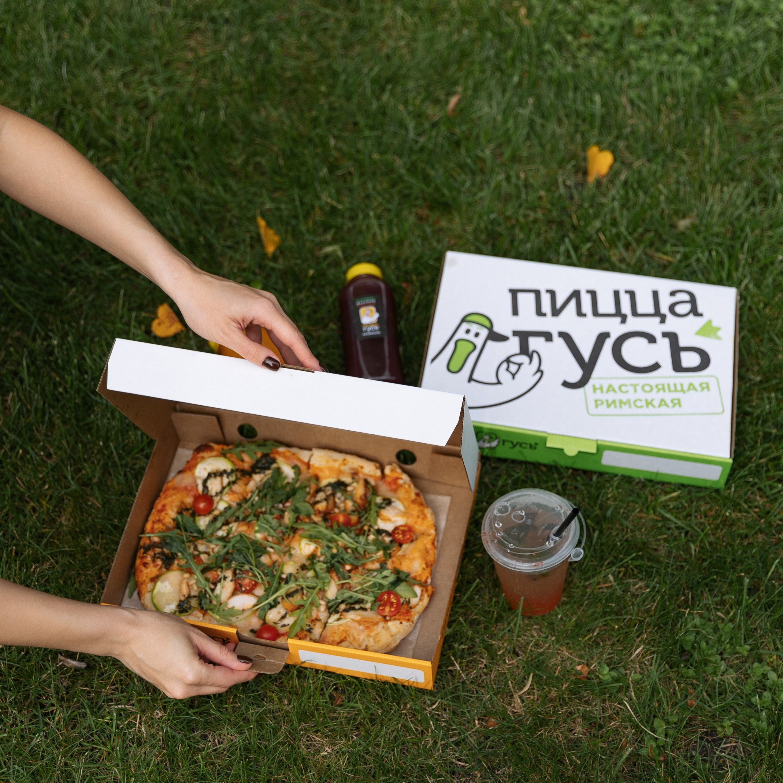 Пиццерия «Пицца Гусь». Агентство визуального контента в Воронеже