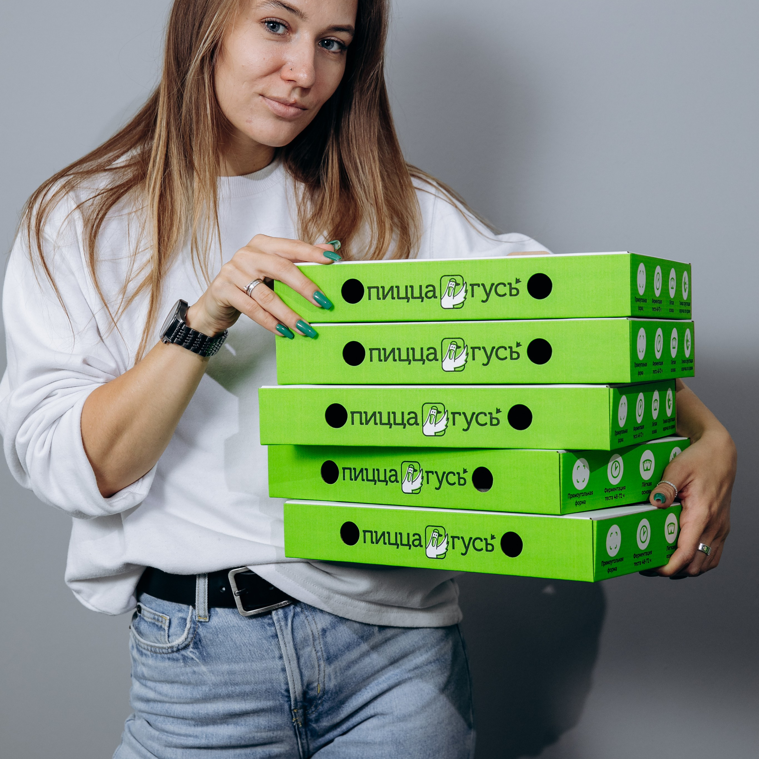 Пиццерия «Пицца Гусь». Агентство визуального контента в Воронеже