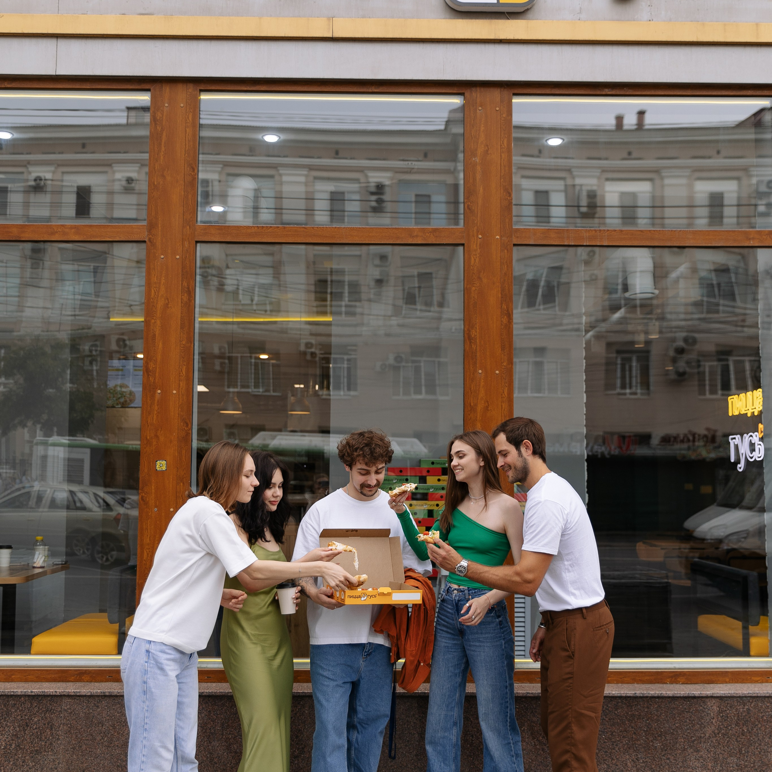 Пиццерия «Пицца Гусь». Агентство визуального контента в Воронеже