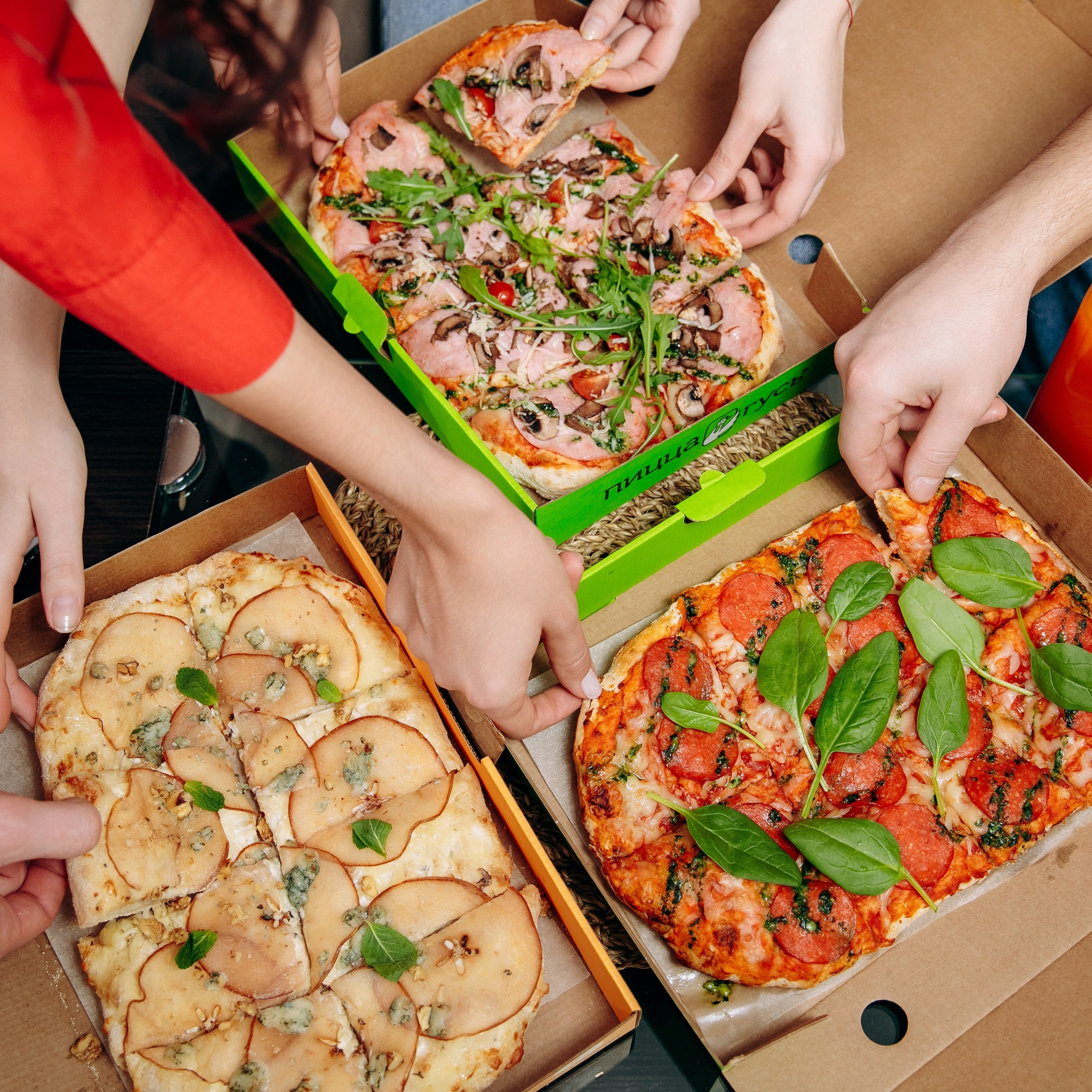 Пиццерия «Пицца Гусь». Агентство визуального контента в Воронеже