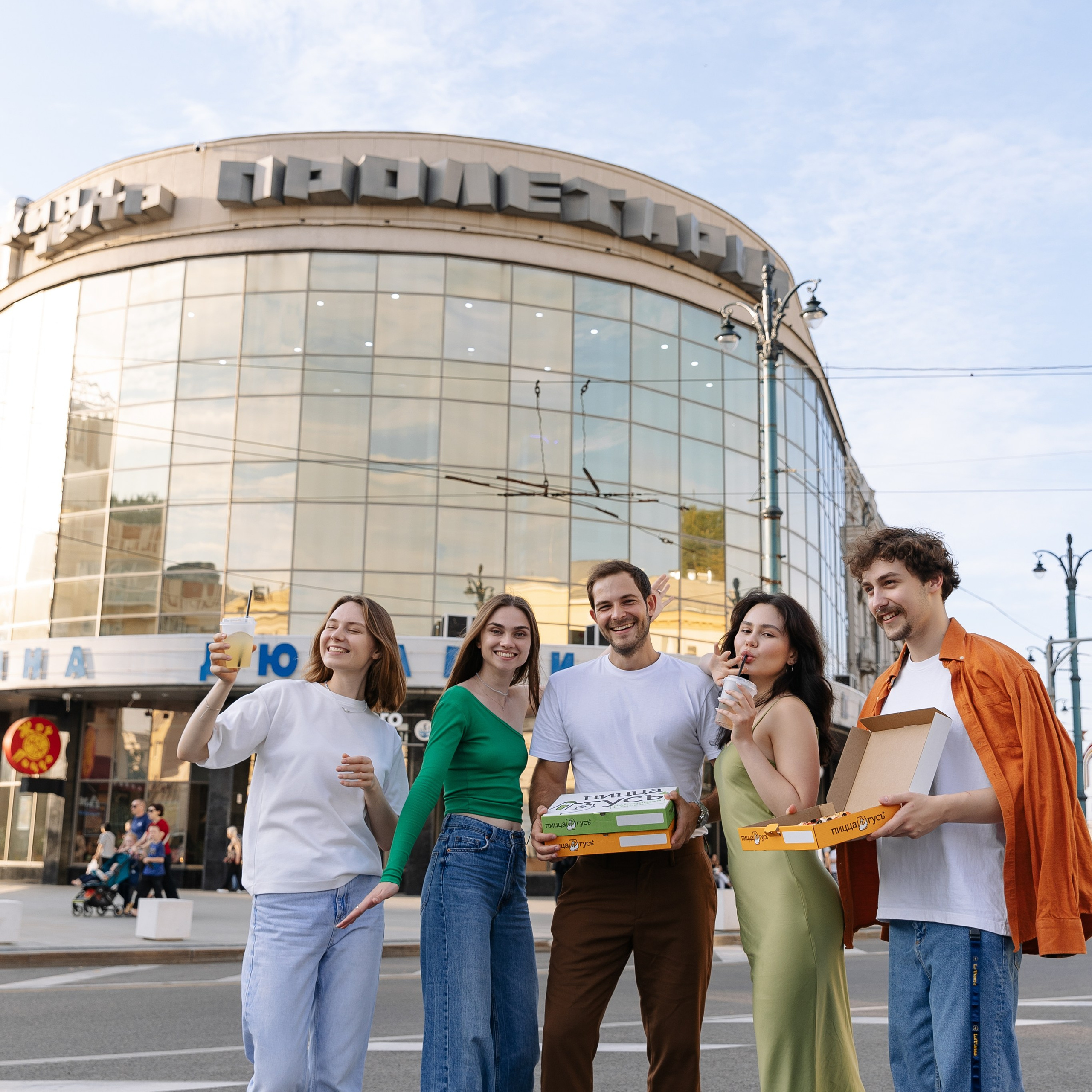 Пиццерия «Пицца Гусь». Агентство визуального контента в Воронеже