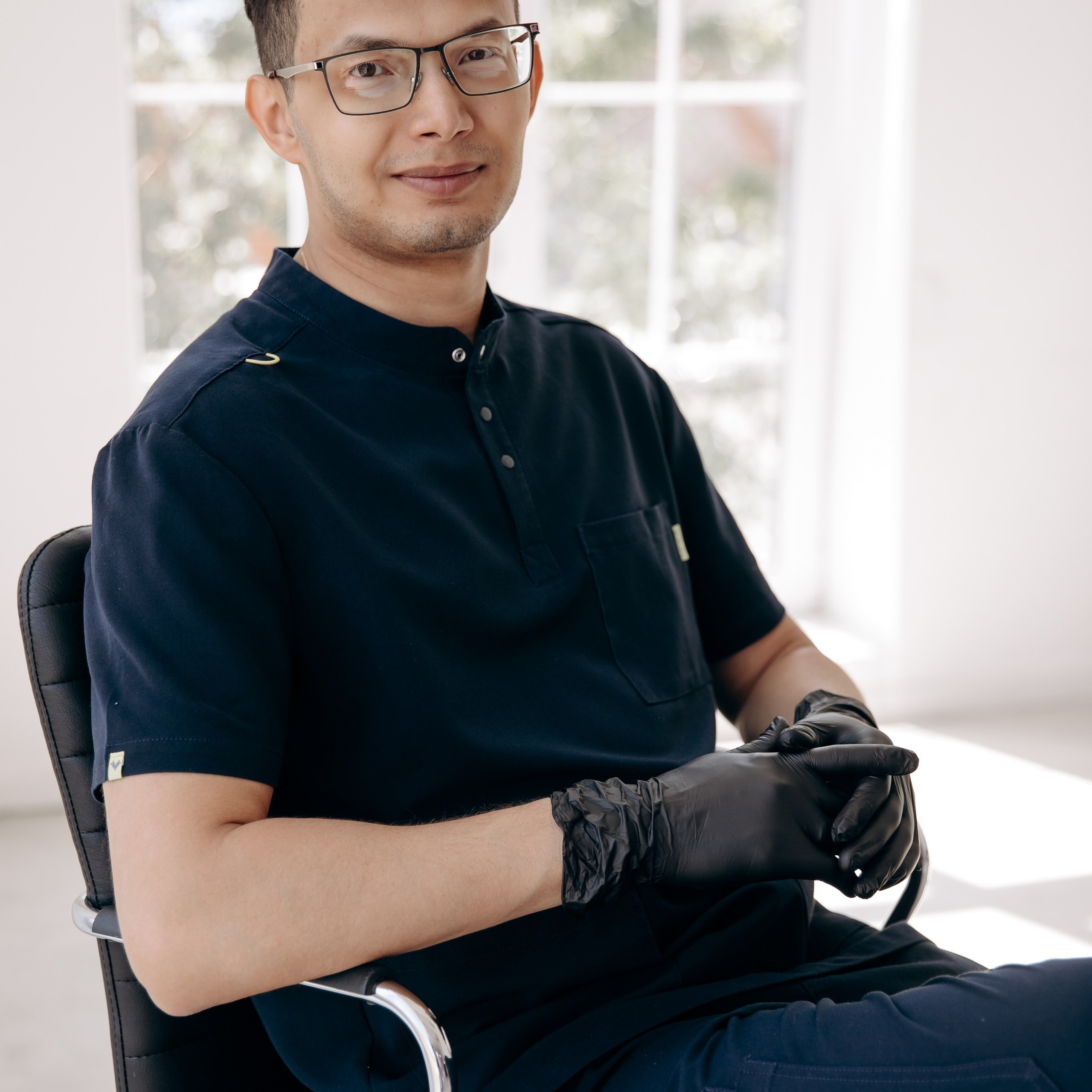 Стоматологи Яна Хегай и Салем Малуд. Агентство визуального контента в Воронеже