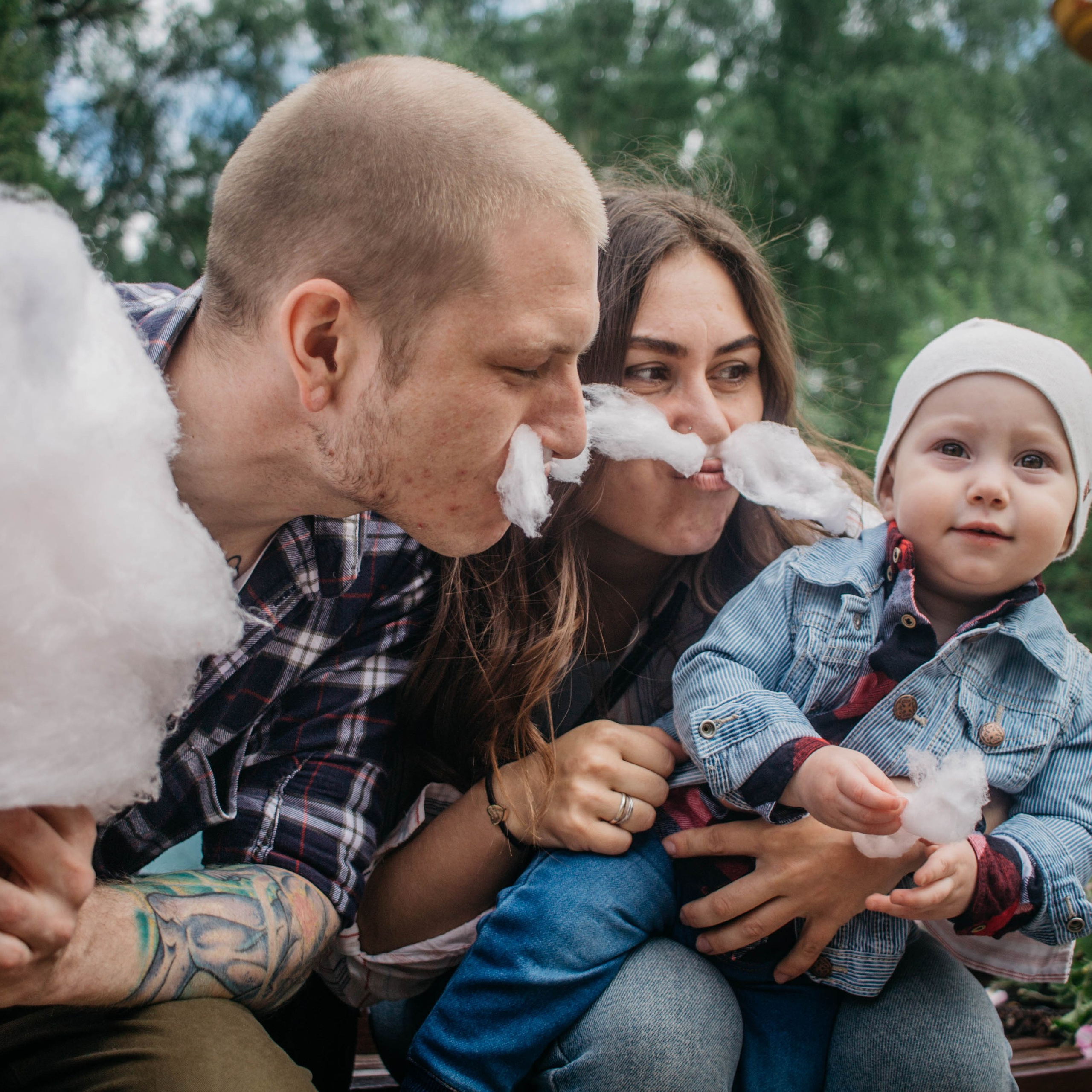 Регина, Леша и Никита