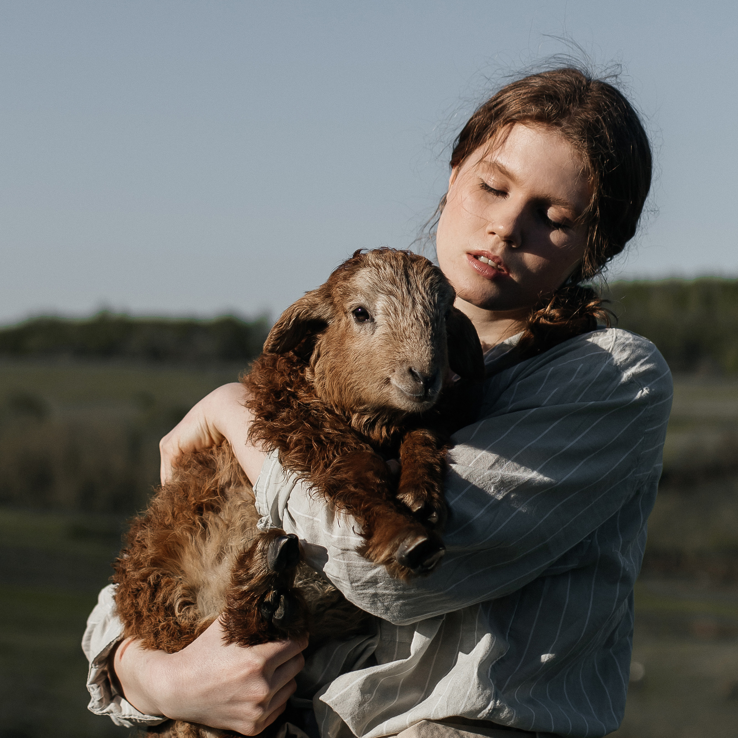 Съёмка на нашей ферме