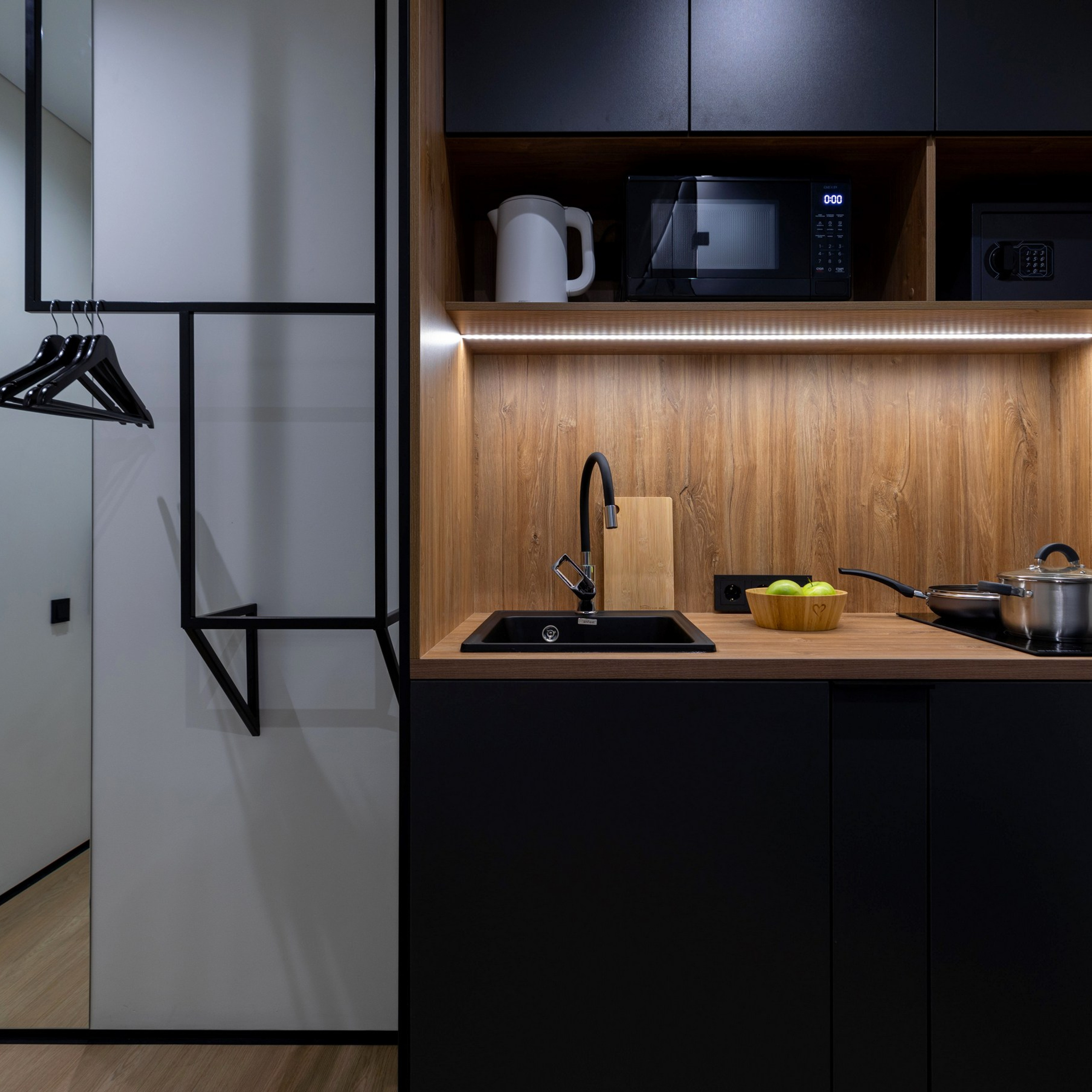 Мини-отель в Москва-Сити. Интерьерный фотограф в Санкт-Петербурге, Ленинградской области и в Москве Николай Щербаков