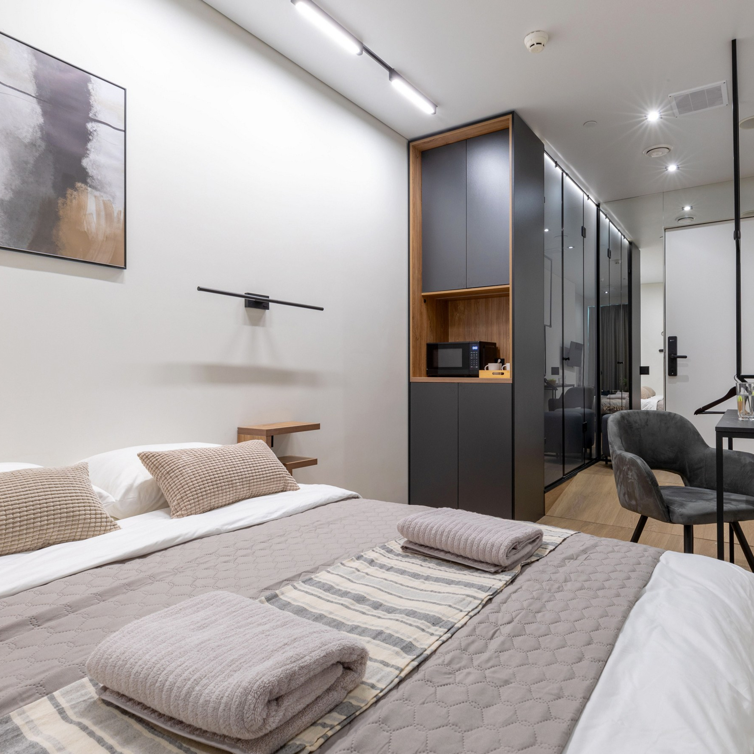 Мини-отель в Москва-Сити. Интерьерный фотограф в Санкт-Петербурге, Ленинградской области и в Москве Николай Щербаков