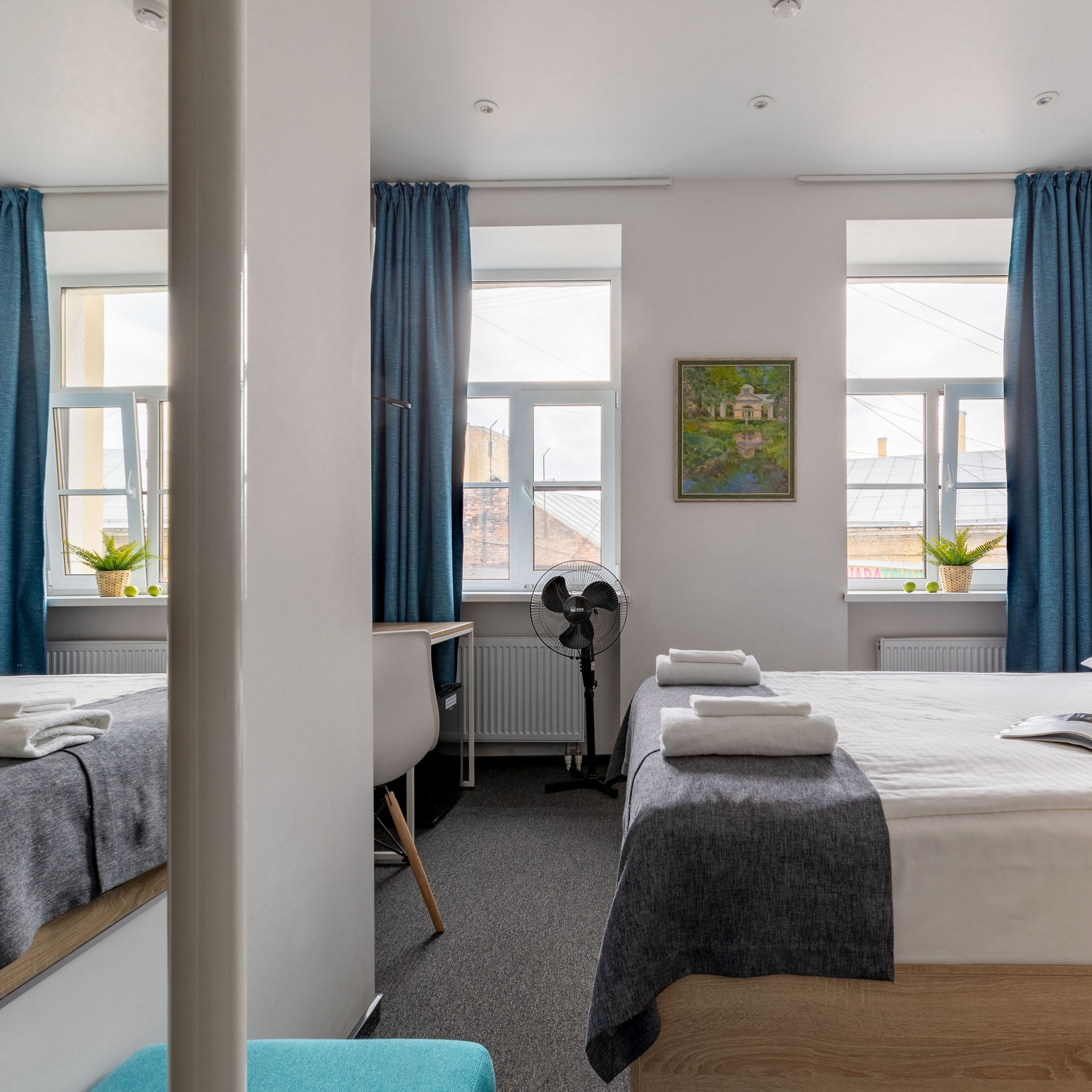 Отель Izzzi на пер. Крылово. Интерьерный фотограф в Санкт-Петербурге, Ленинградской области и в Москве Николай Щербаков