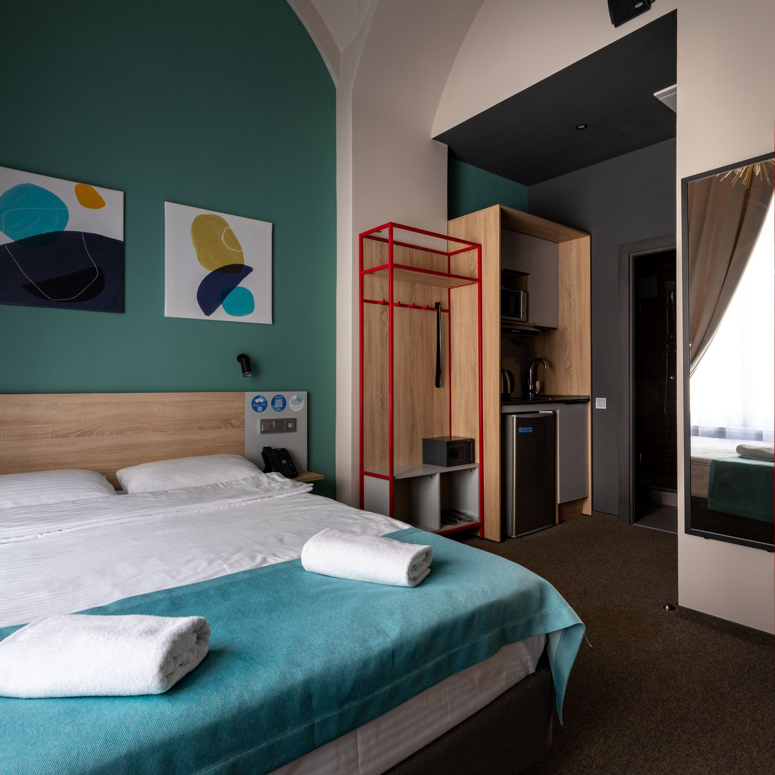 Отель Izzzi на Банковском переулке. Интерьерный фотограф в Санкт-Петербурге, Ленинградской области и в Москве Николай Щербаков