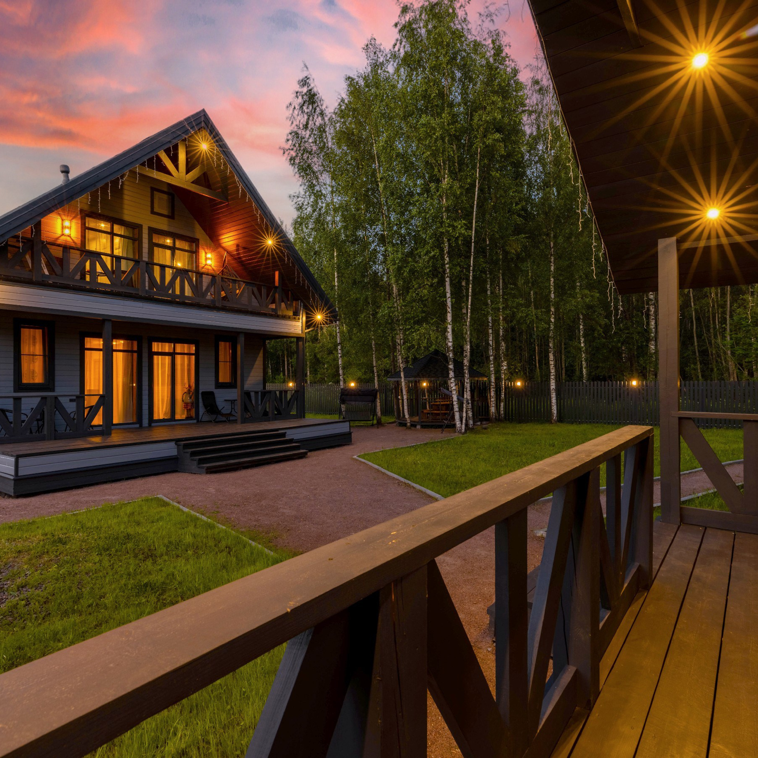 Фотосъёмка дома в Днп Берёзовка для строительной компании. Интерьерный фотограф в Санкт-Петербурге, Ленинградской области и в Москве Николай Щербаков