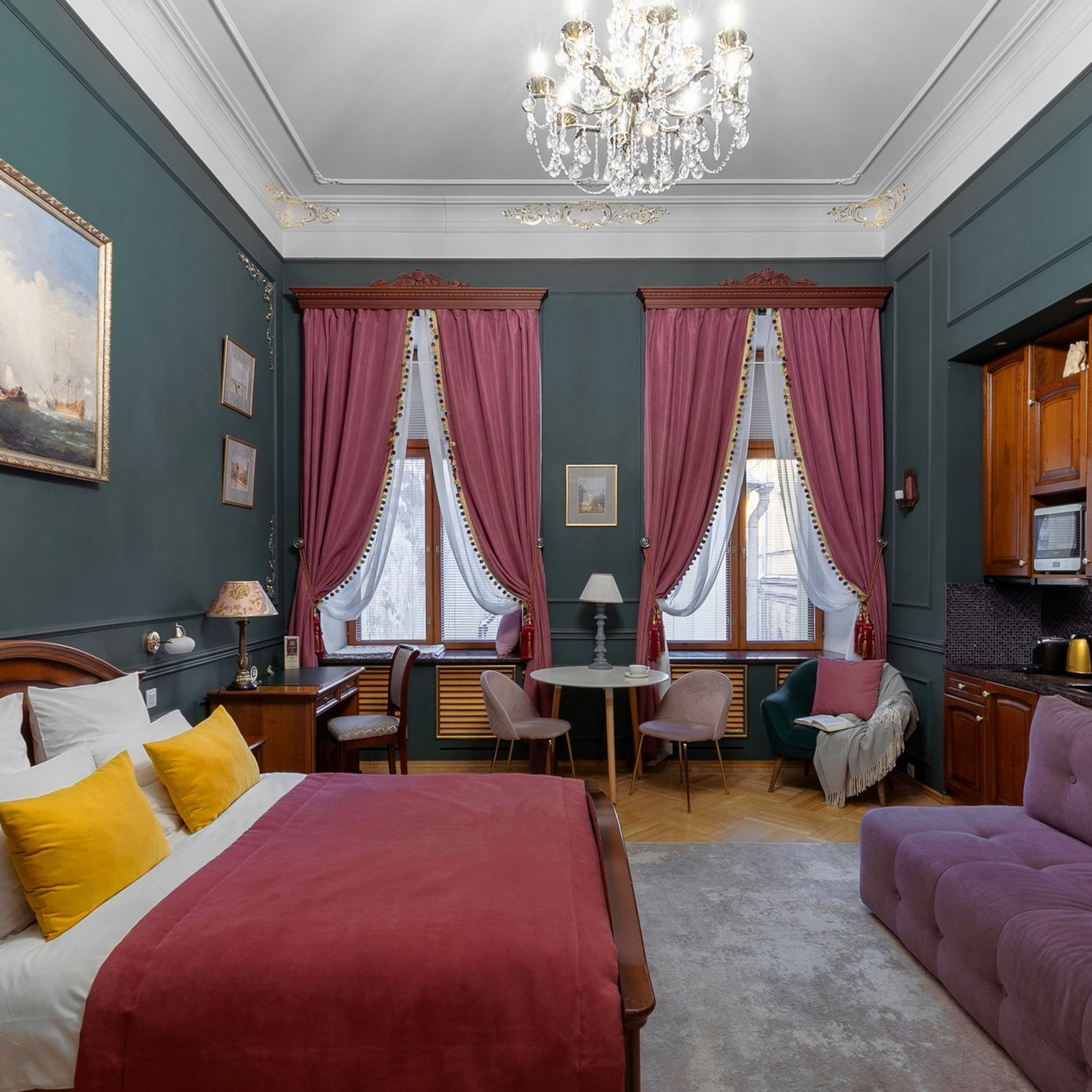 Апартаменты на Миллионной. Интерьерный фотограф в Санкт-Петербурге, Ленинградской области и в Москве Николай Щербаков