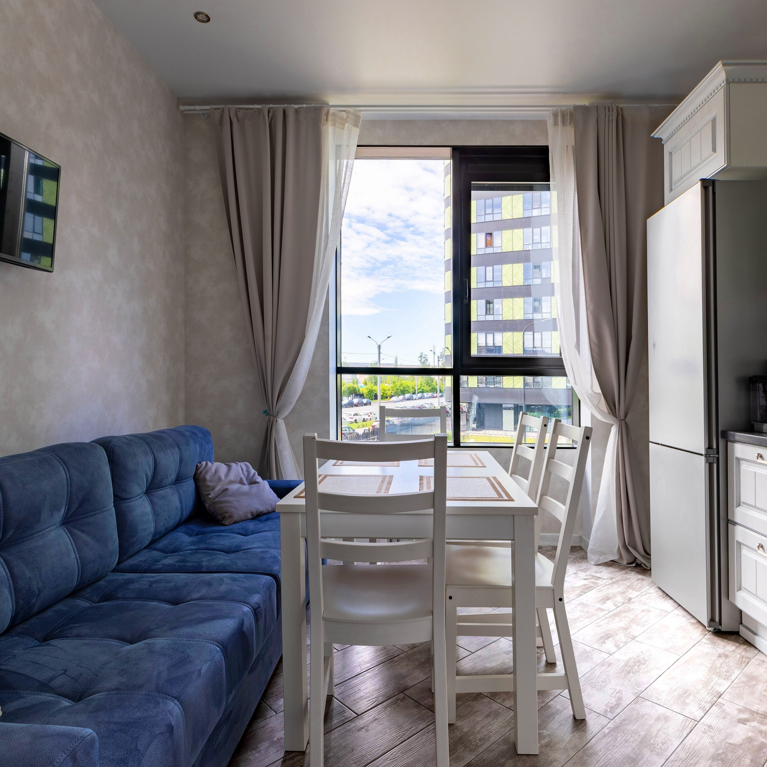 Съёмка 1 ком. кв. в Жк «Пять звёзд». Интерьерный фотограф в Санкт-Петербурге, Ленинградской области и в Москве Николай Щербаков