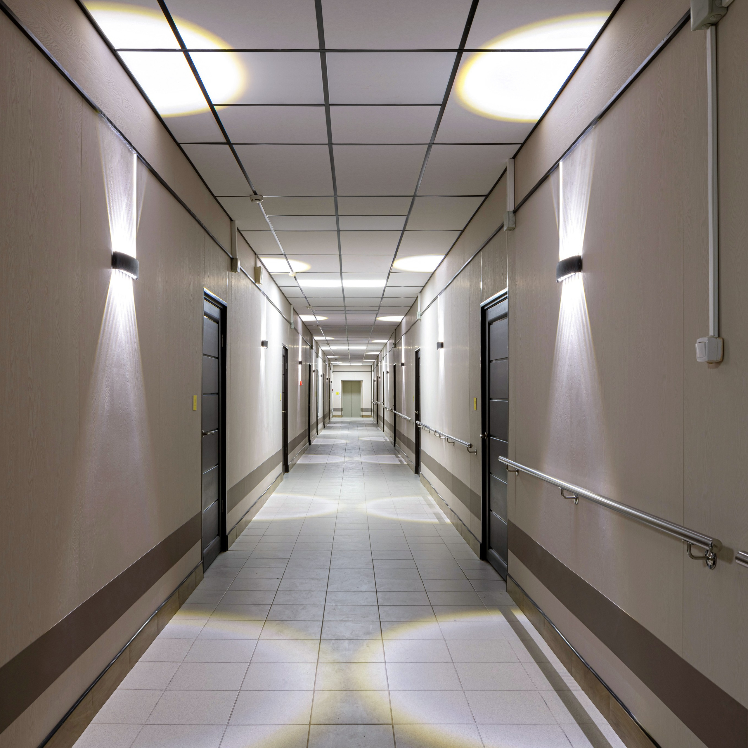 Дом-интернат для ветеранов. Съёмка ремонта для строительной компании.