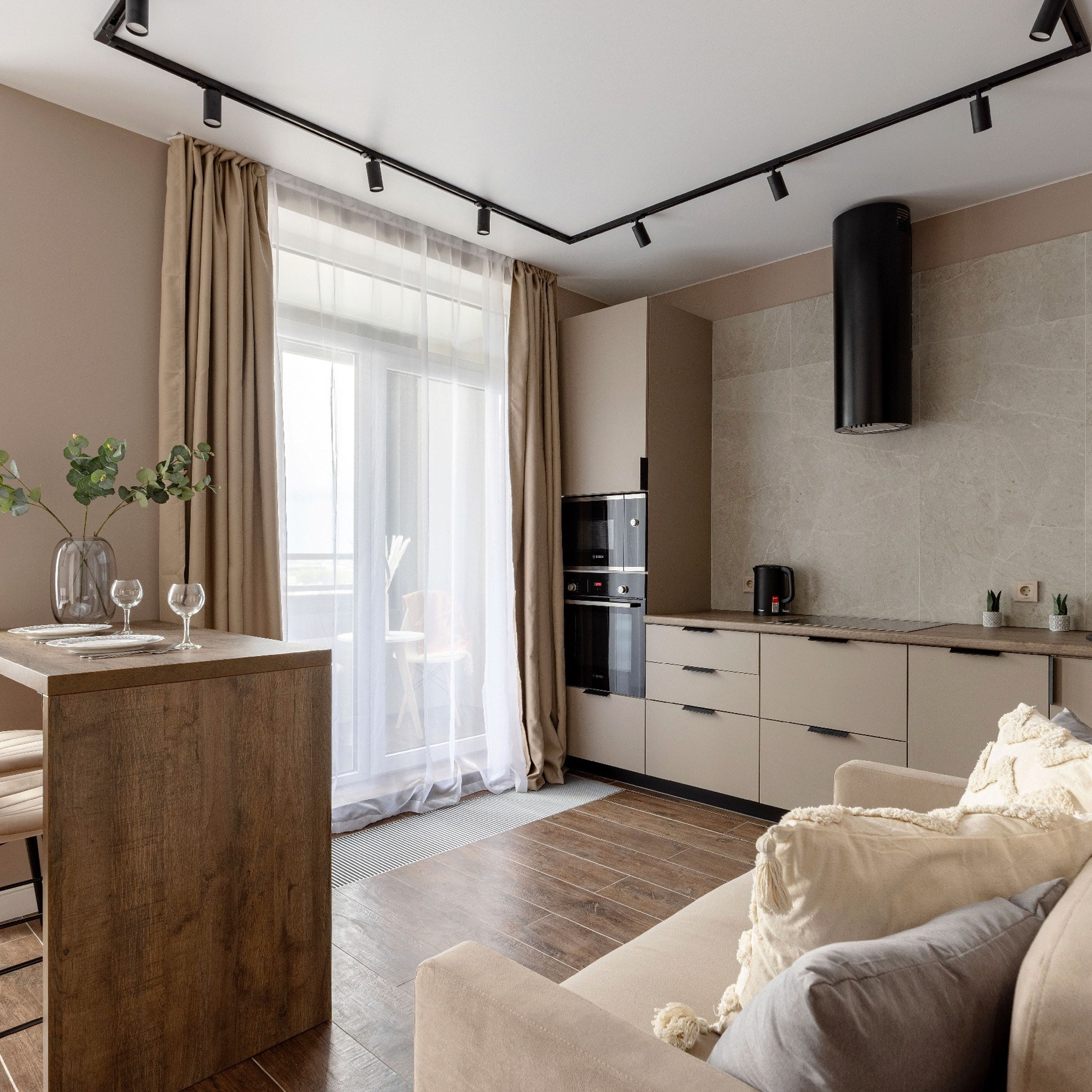 Апартаменты у метро Фрунзенская. Интерьерный фотограф в Санкт-Петербурге, Ленинградской области и в Москве Николай Щербаков