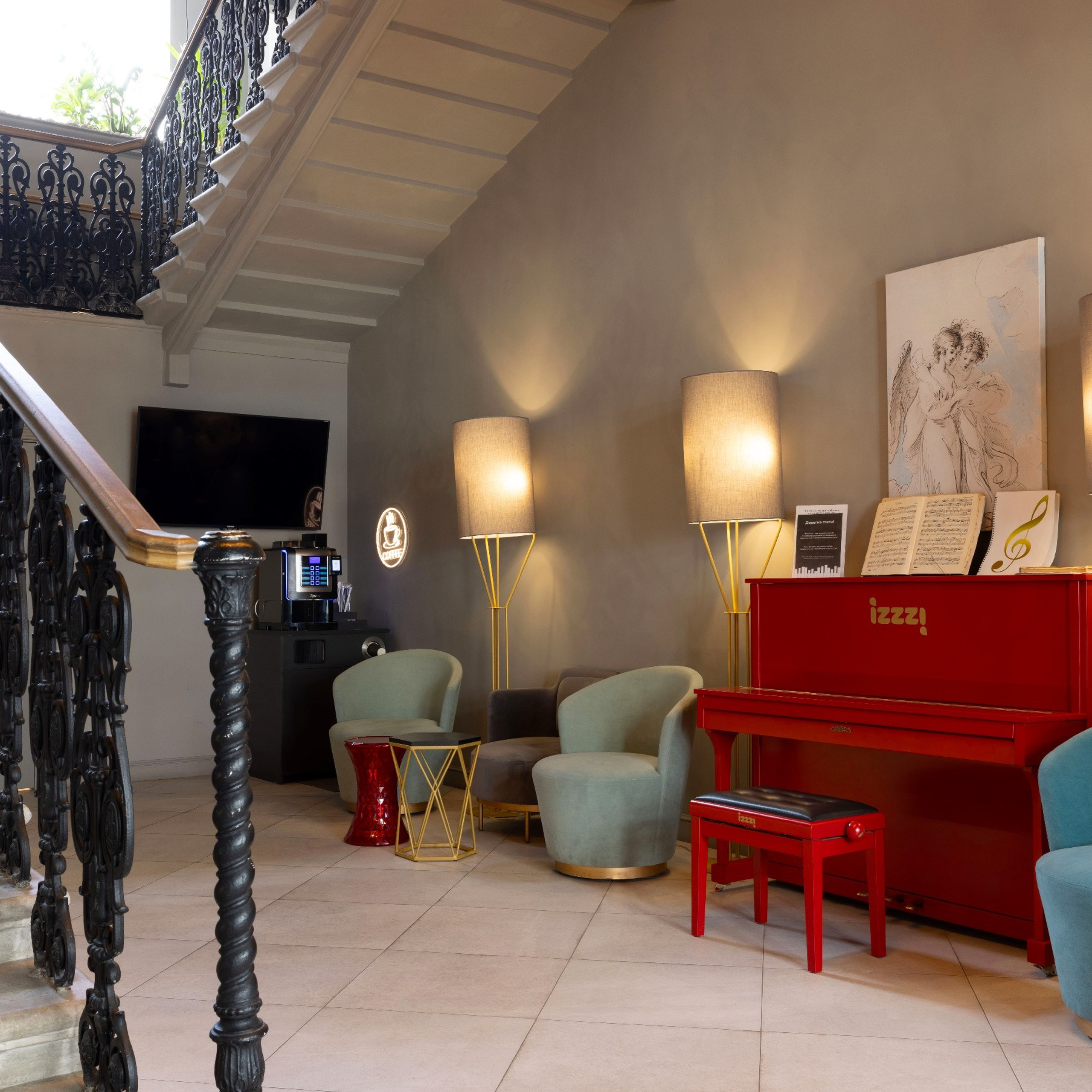 Отель Izzzi на Банковском переулке. Интерьерный фотограф в Санкт-Петербурге, Ленинградской области и в Москве Николай Щербаков