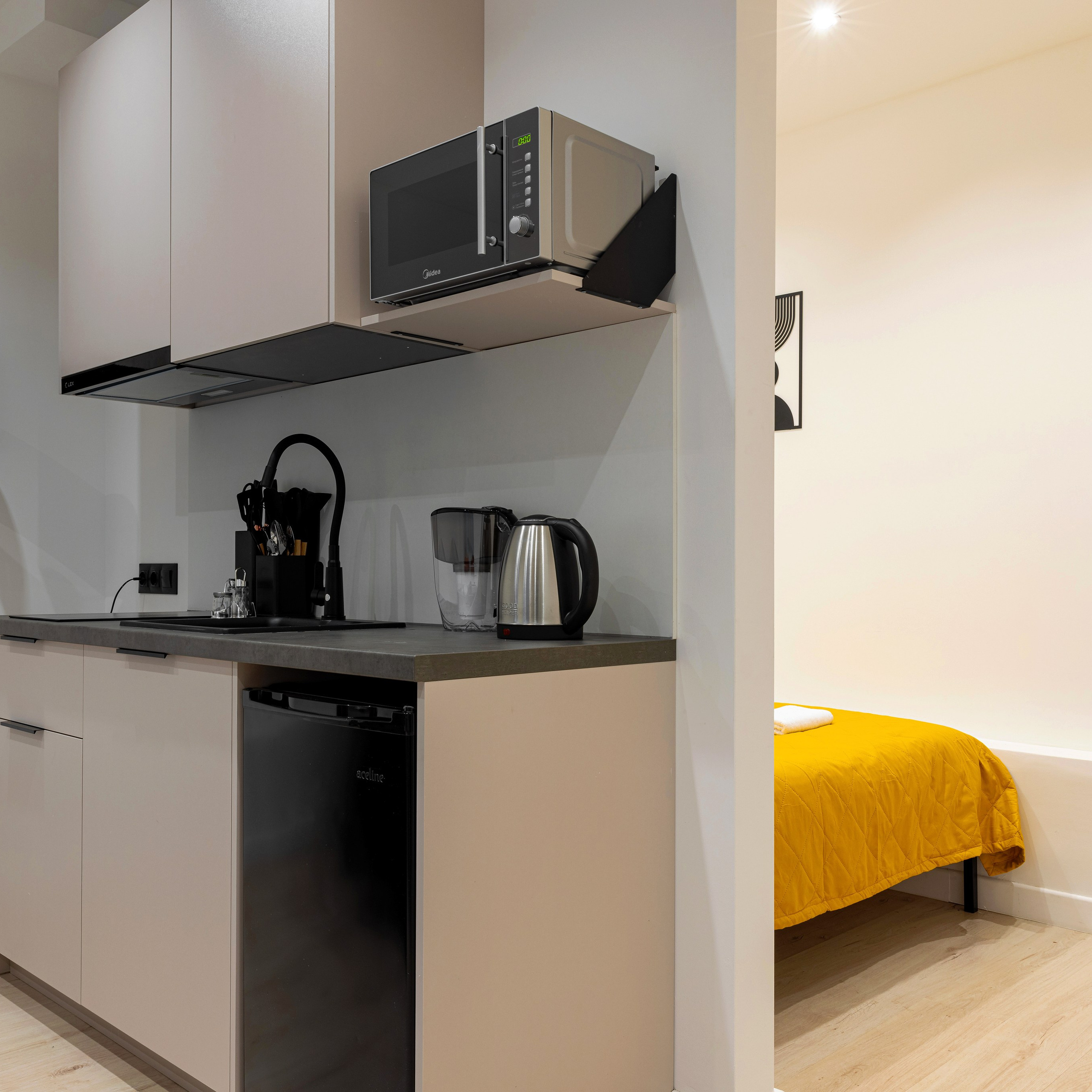 Отель Izzzi на Васильевском острове. Интерьерный фотограф в Санкт-Петербурге, Ленинградской области и в Москве Николай Щербаков