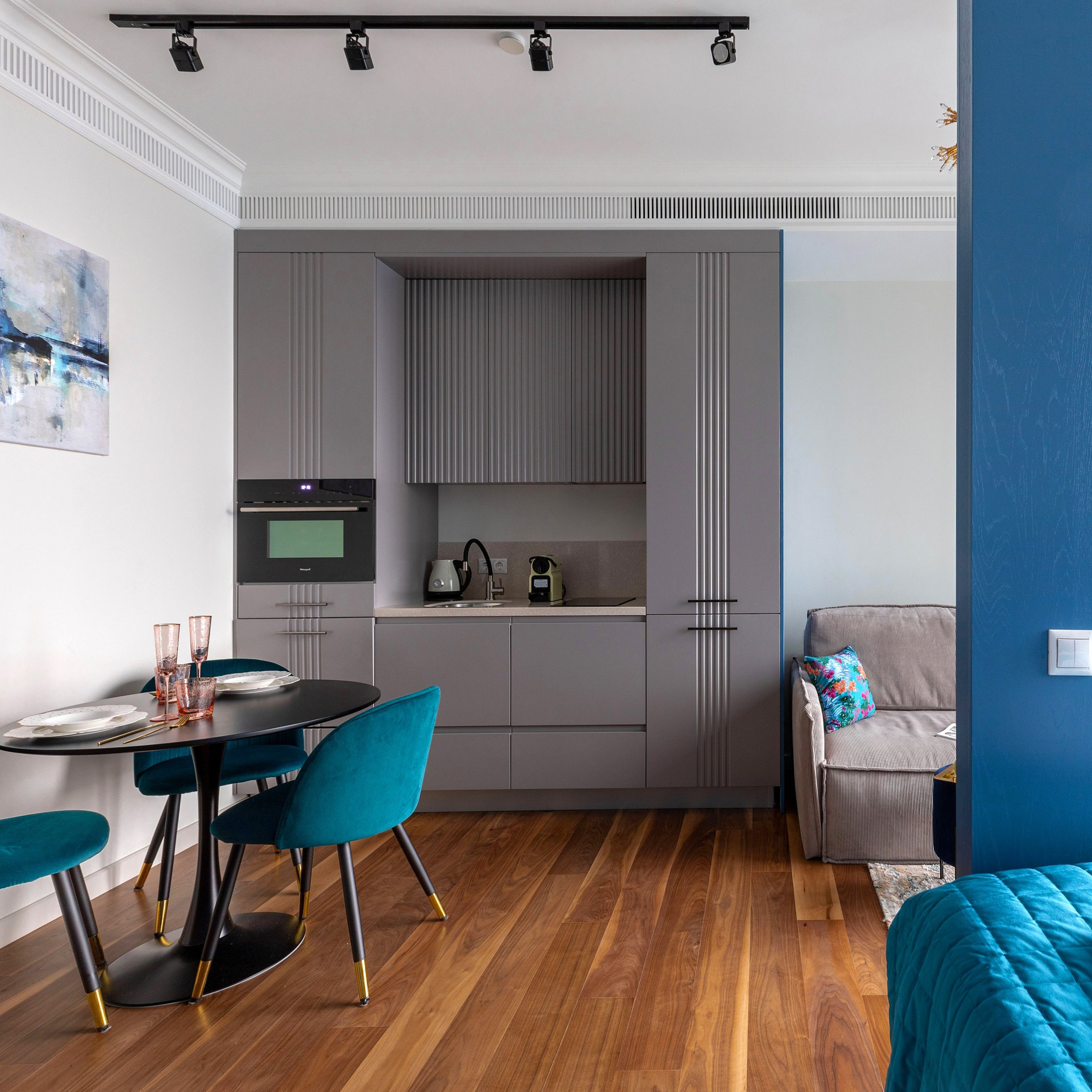 Апартаменты в Москва-Сити № 3. Интерьерный фотограф в Санкт-Петербурге, Ленинградской области и в Москве Николай Щербаков