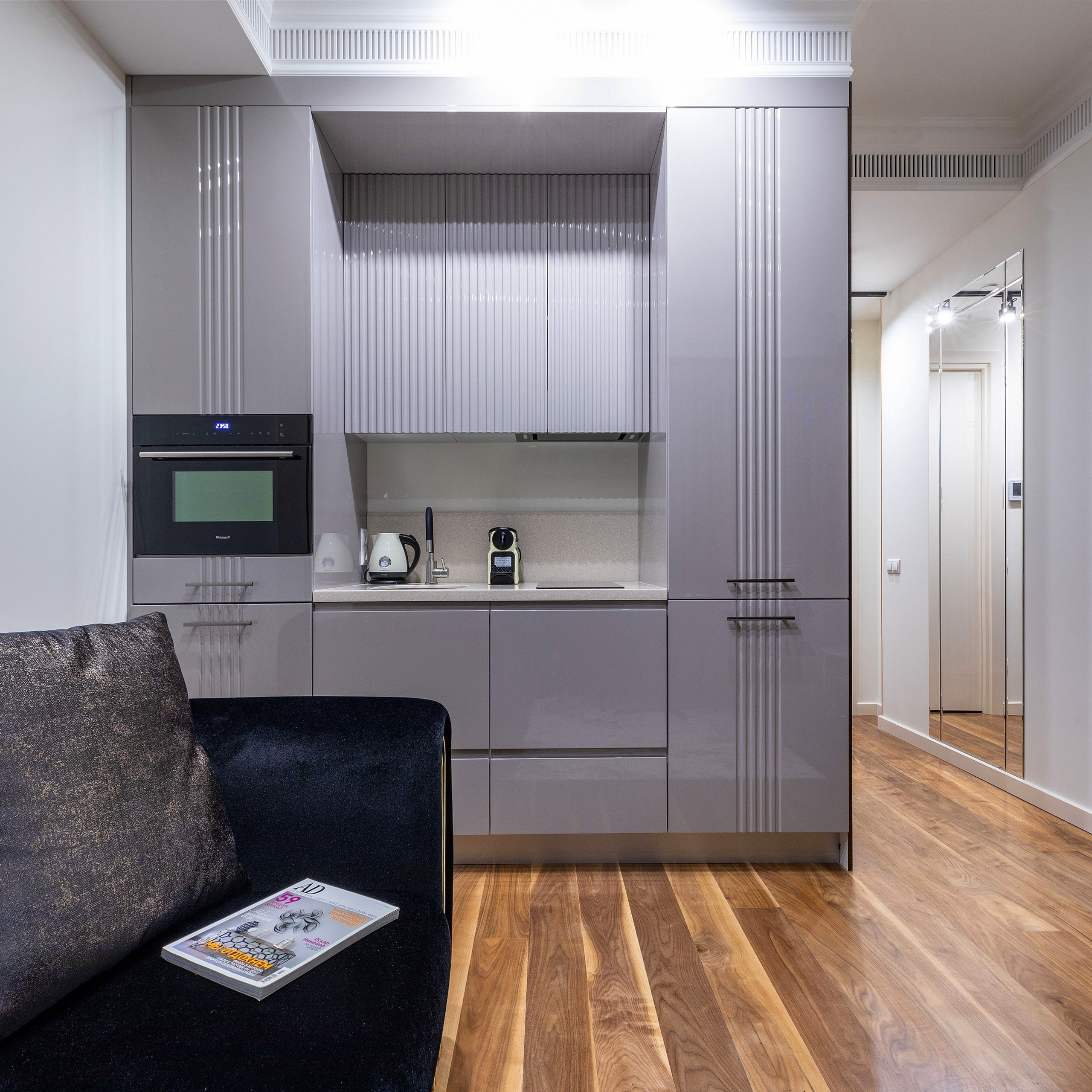 Апартаменты в Москва-Сити № 2. Интерьерный фотограф в Санкт-Петербурге, Ленинградской области и в Москве Николай Щербаков