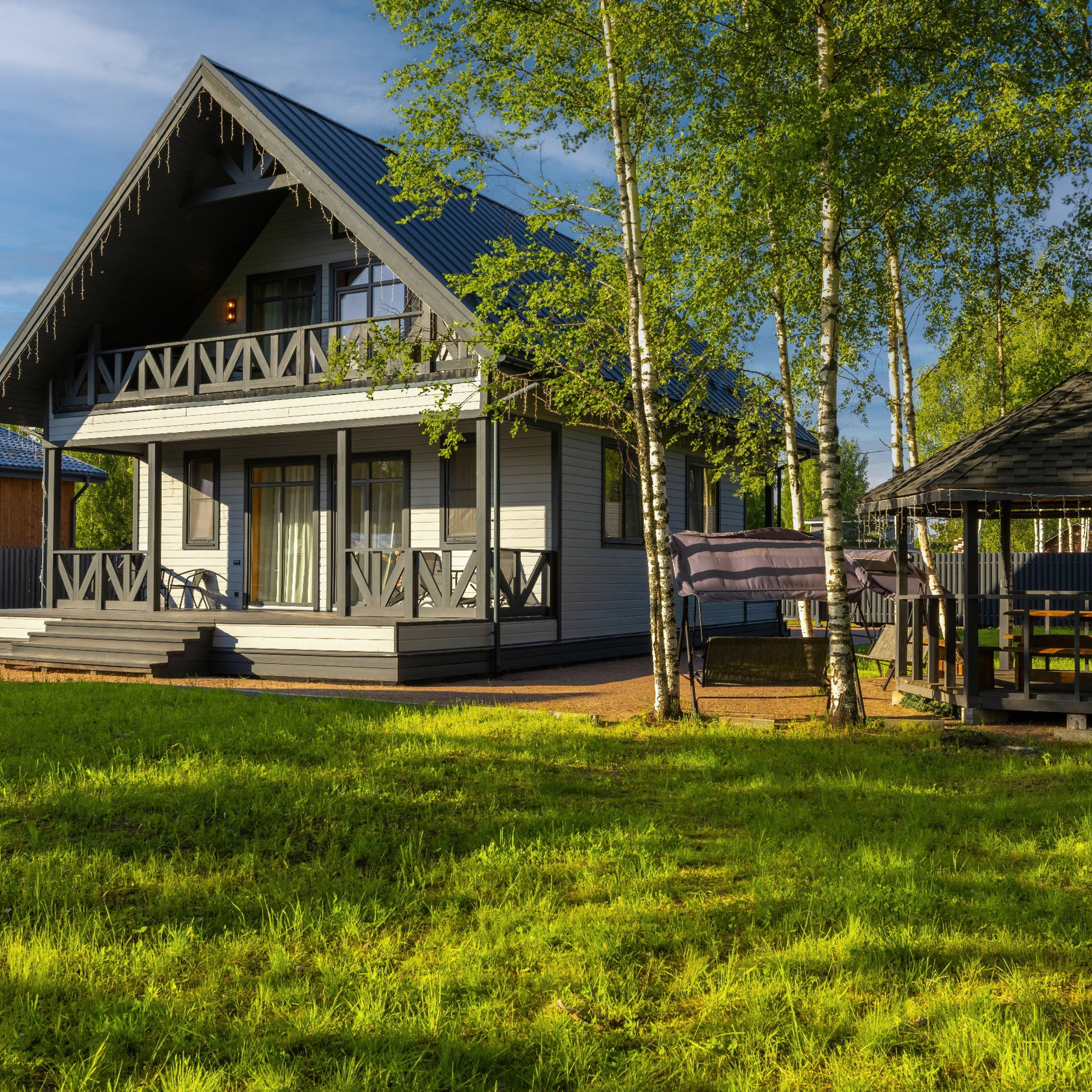 Фотосъёмка дома в Днп Берёзовка для строительной компании. Интерьерный фотограф в Санкт-Петербурге, Ленинградской области и в Москве Николай Щербаков