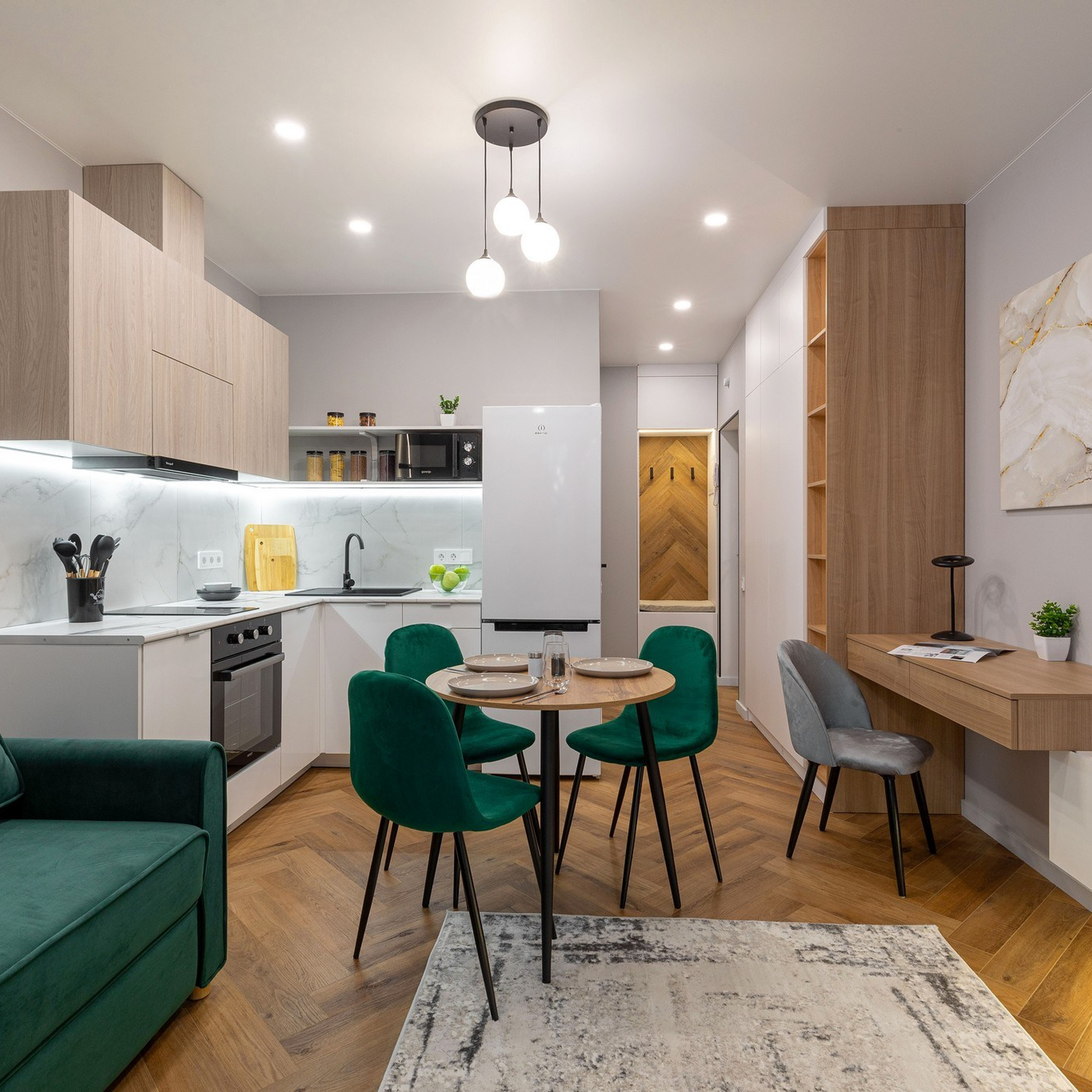 Съёмка студии на Планерной улице. Интерьерный фотограф в Санкт-Петербурге, Ленинградской области и в Москве Николай Щербаков