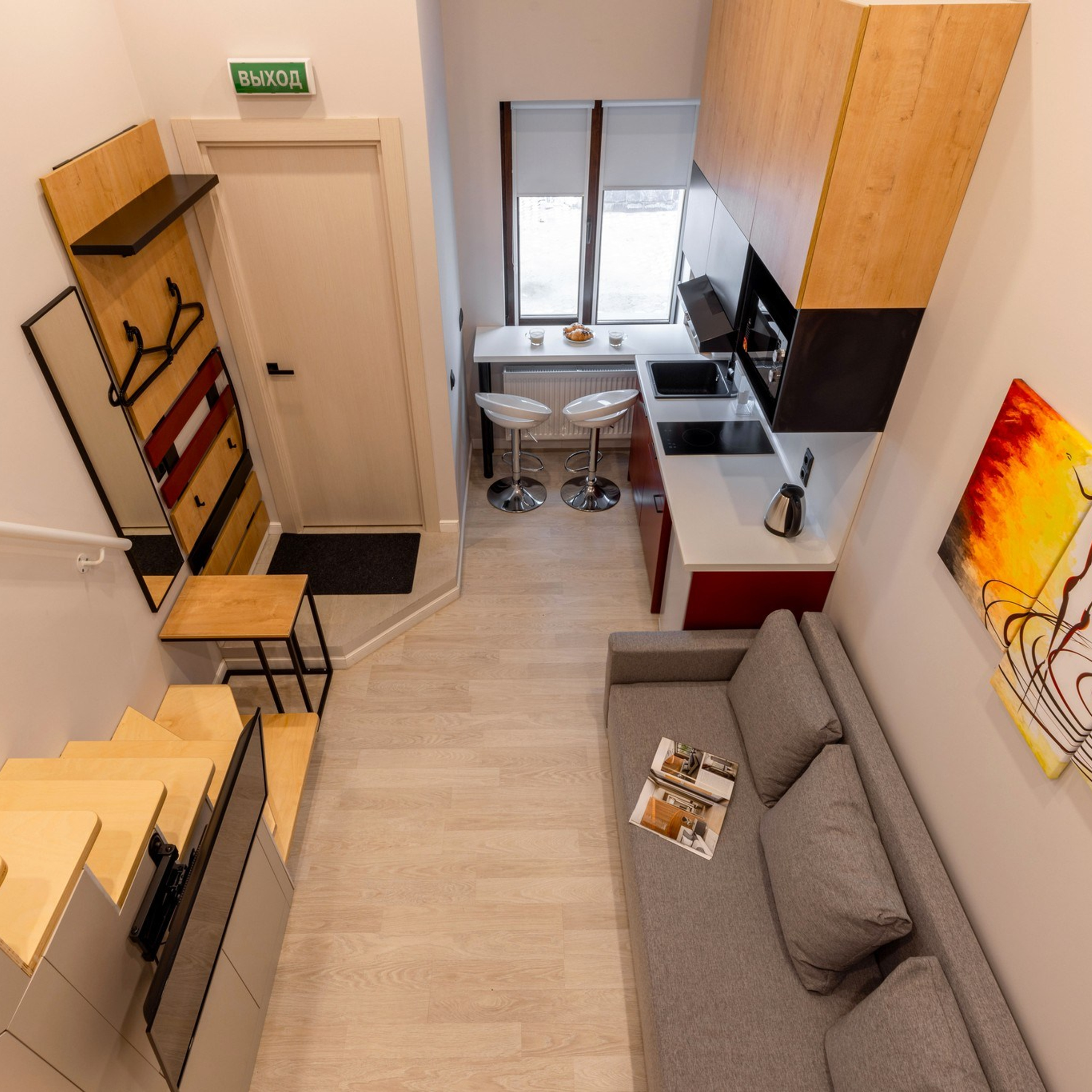 Отель Izzzi на Васильевском острове. Интерьерный фотограф в Санкт-Петербурге, Ленинградской области и в Москве Николай Щербаков