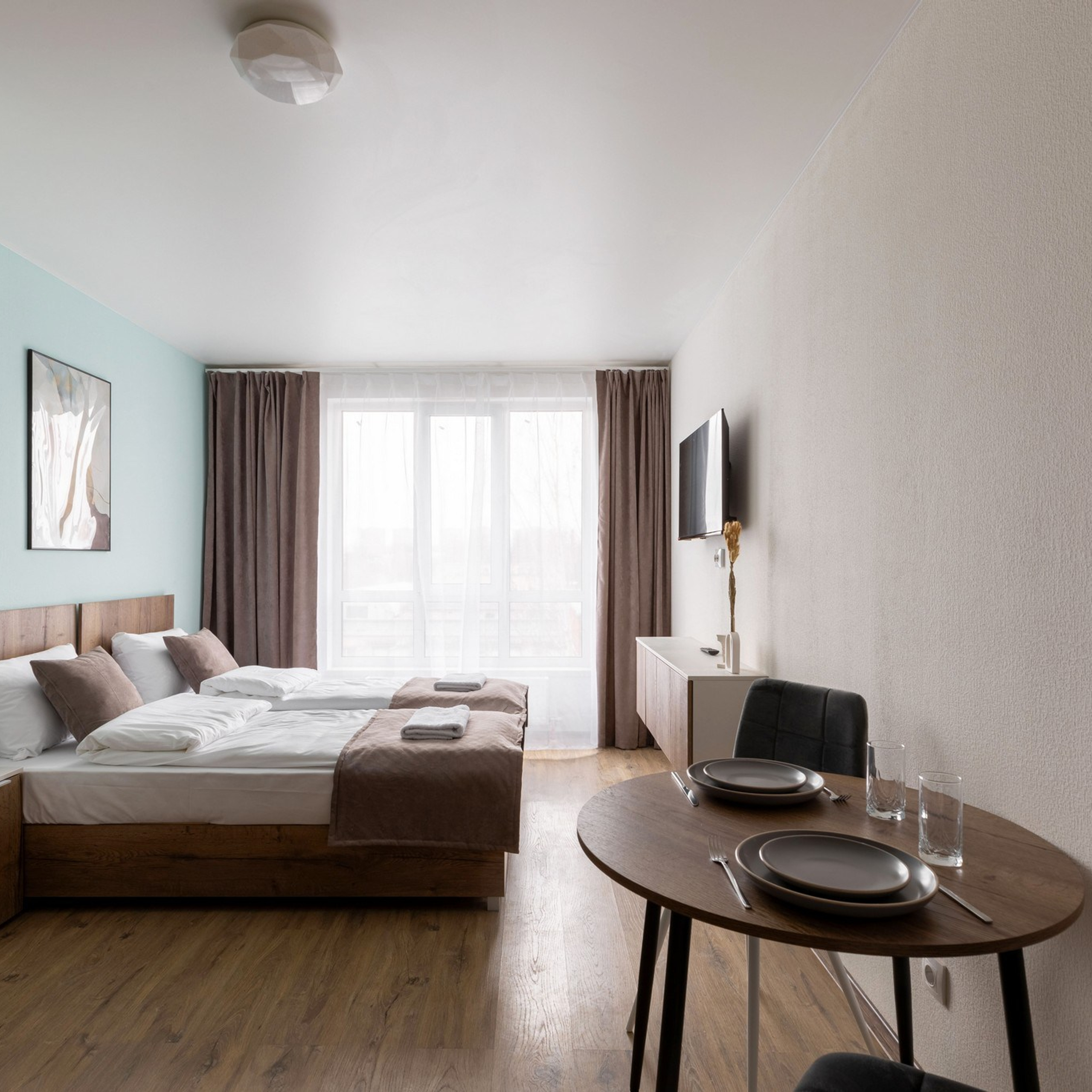 Съёмка студии в гостинице «Начало ". Интерьерный фотограф в Санкт-Петербурге, Ленинградской области и в Москве Николай Щербаков