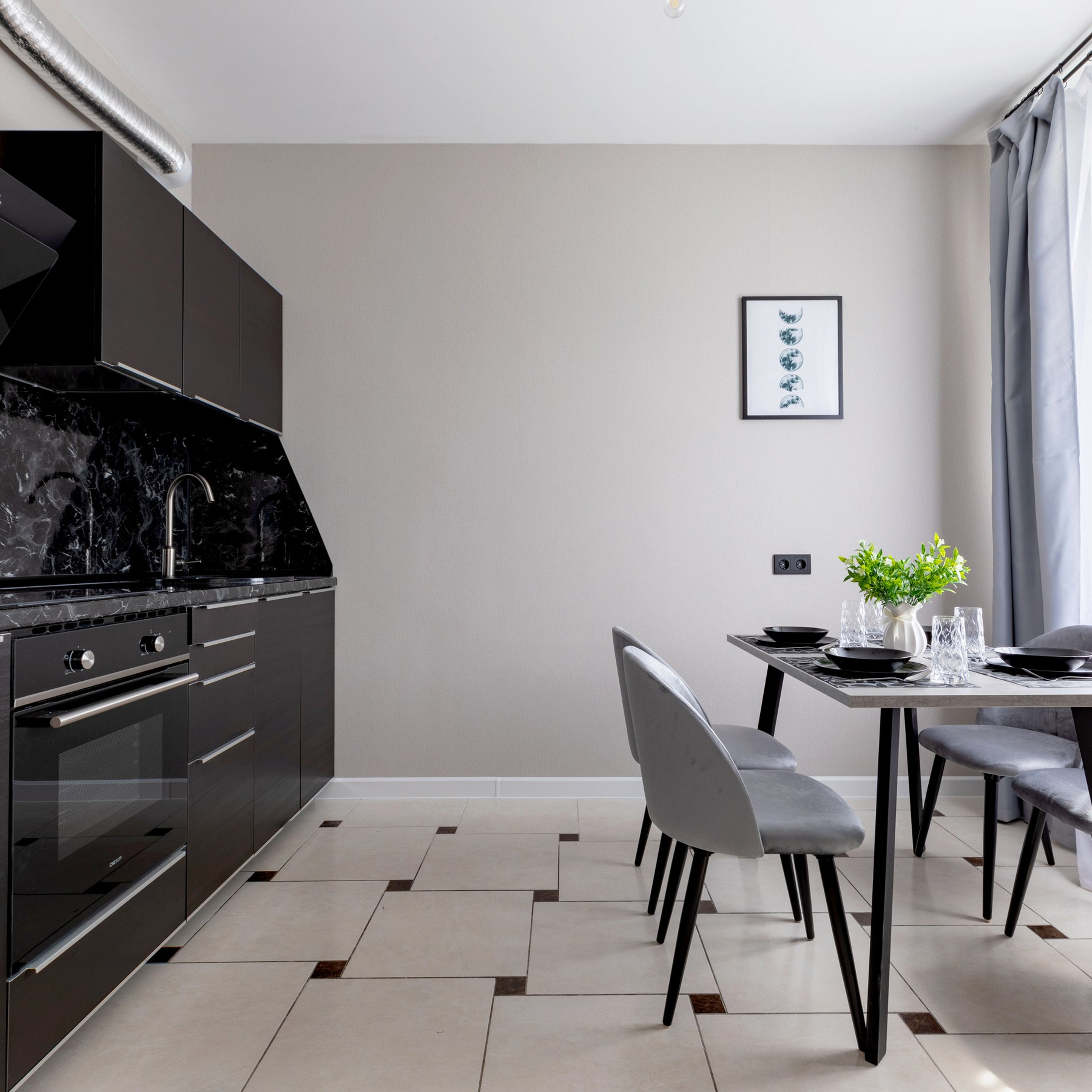 Съёмка 1 ком. кв. у метро Международная. Интерьерный фотограф в Санкт-Петербурге, Ленинградской области и в Москве Николай Щербаков