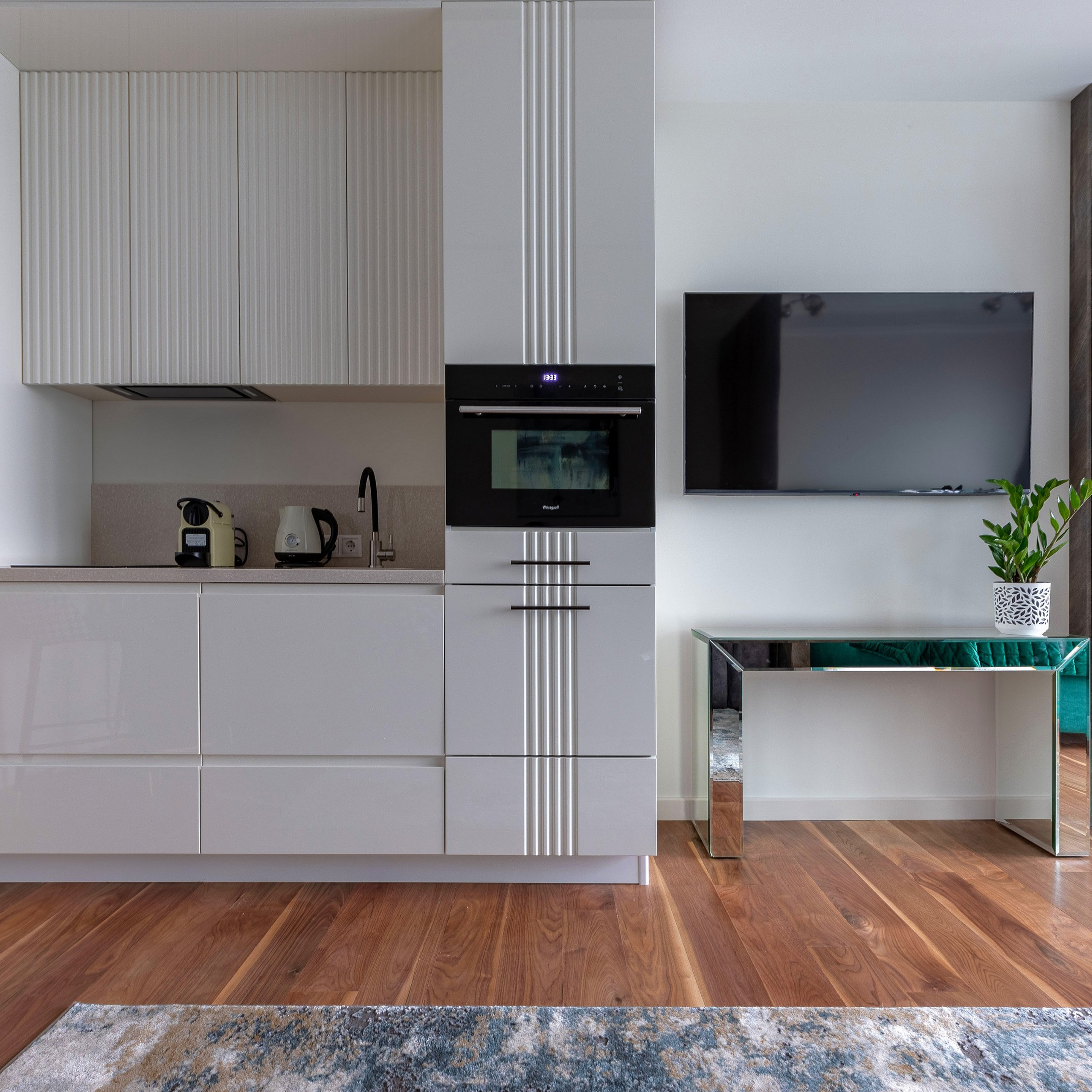 Апартаменты в Москва-Сити № 1. Интерьерный фотограф в Санкт-Петербурге, Ленинградской области и в Москве Николай Щербаков