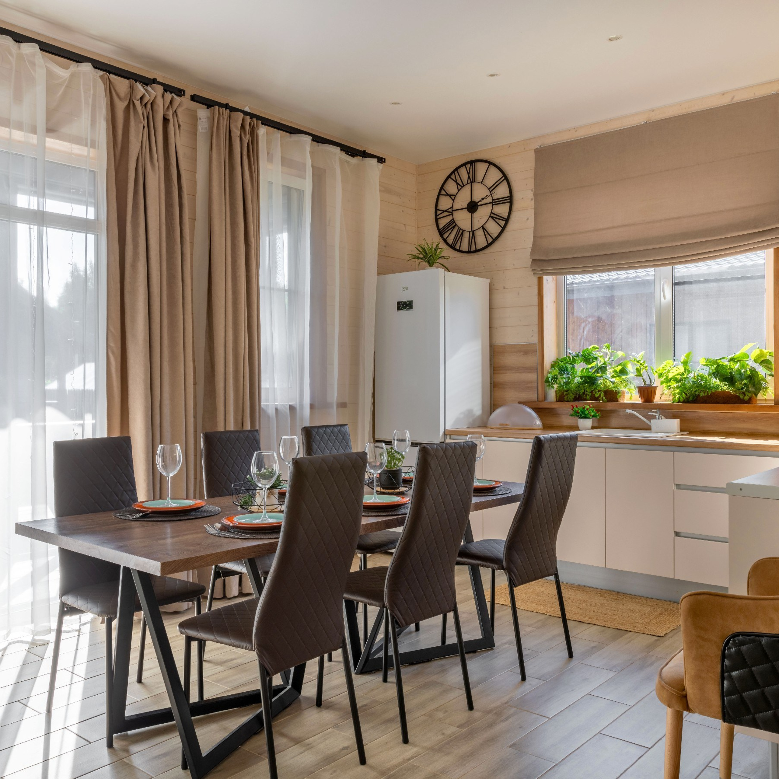 Фотосъёмка дома в Днп Берёзовка для строительной компании. Интерьерный фотограф в Санкт-Петербурге, Ленинградской области и в Москве Николай Щербаков