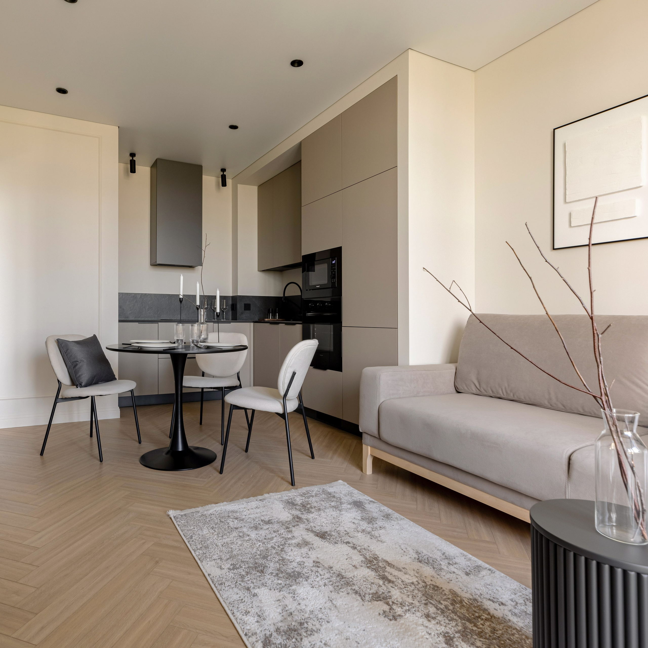 Фотосъёмка реализованного дизайн-проекта для продажи. Интерьерный фотограф в Санкт-Петербурге, Ленинградской области и в Москве Николай Щербаков