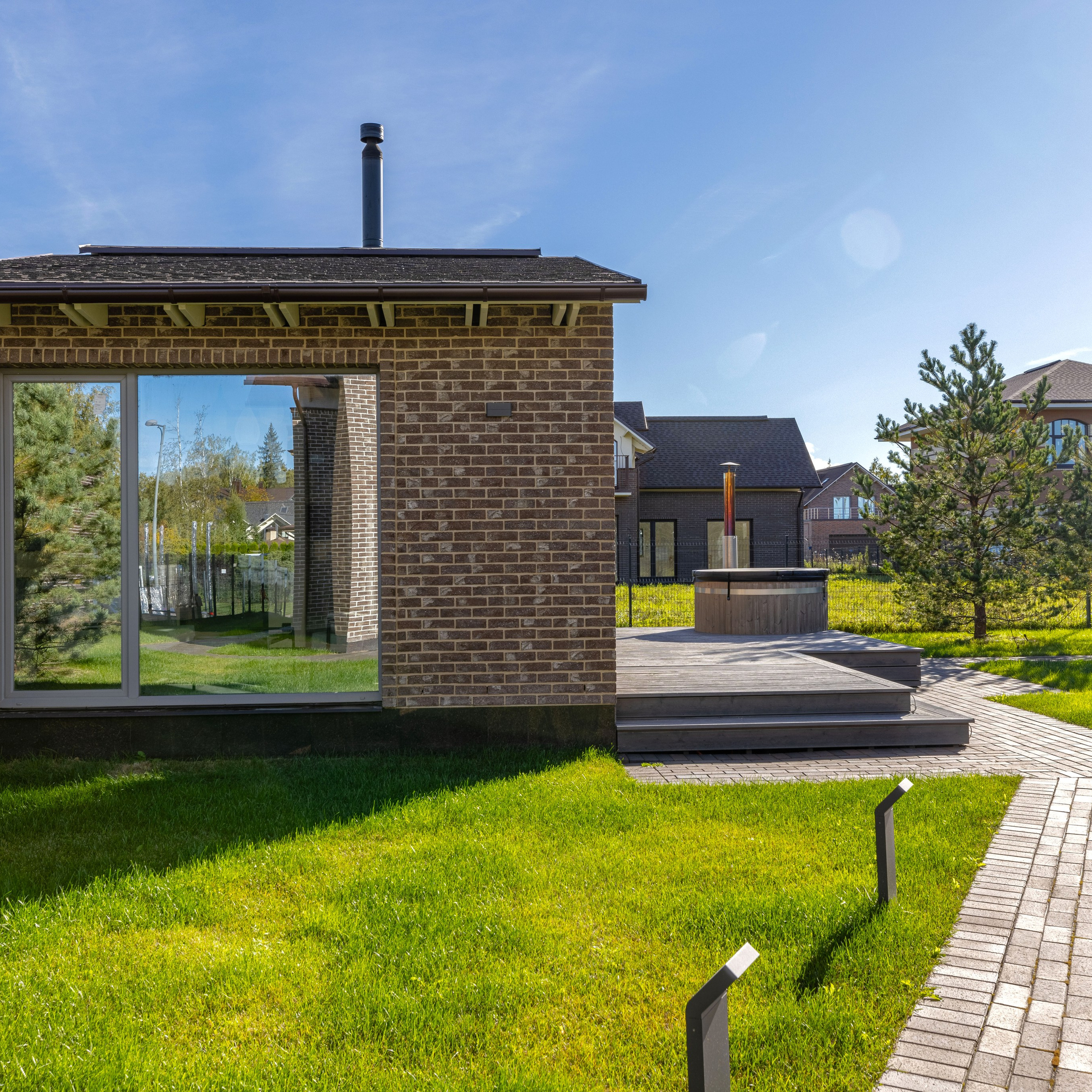 Фотосъёмка бани для строительной фирмы. Интерьерный фотограф в Санкт-Петербурге, Ленинградской области и в Москве Николай Щербаков