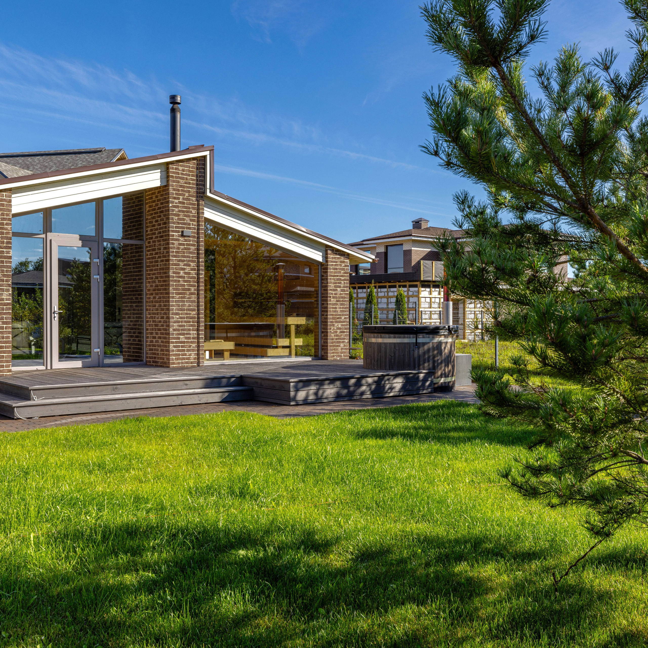 Фотосъёмка бани для строительной фирмы. Интерьерный фотограф в Санкт-Петербурге, Ленинградской области и в Москве Николай Щербаков