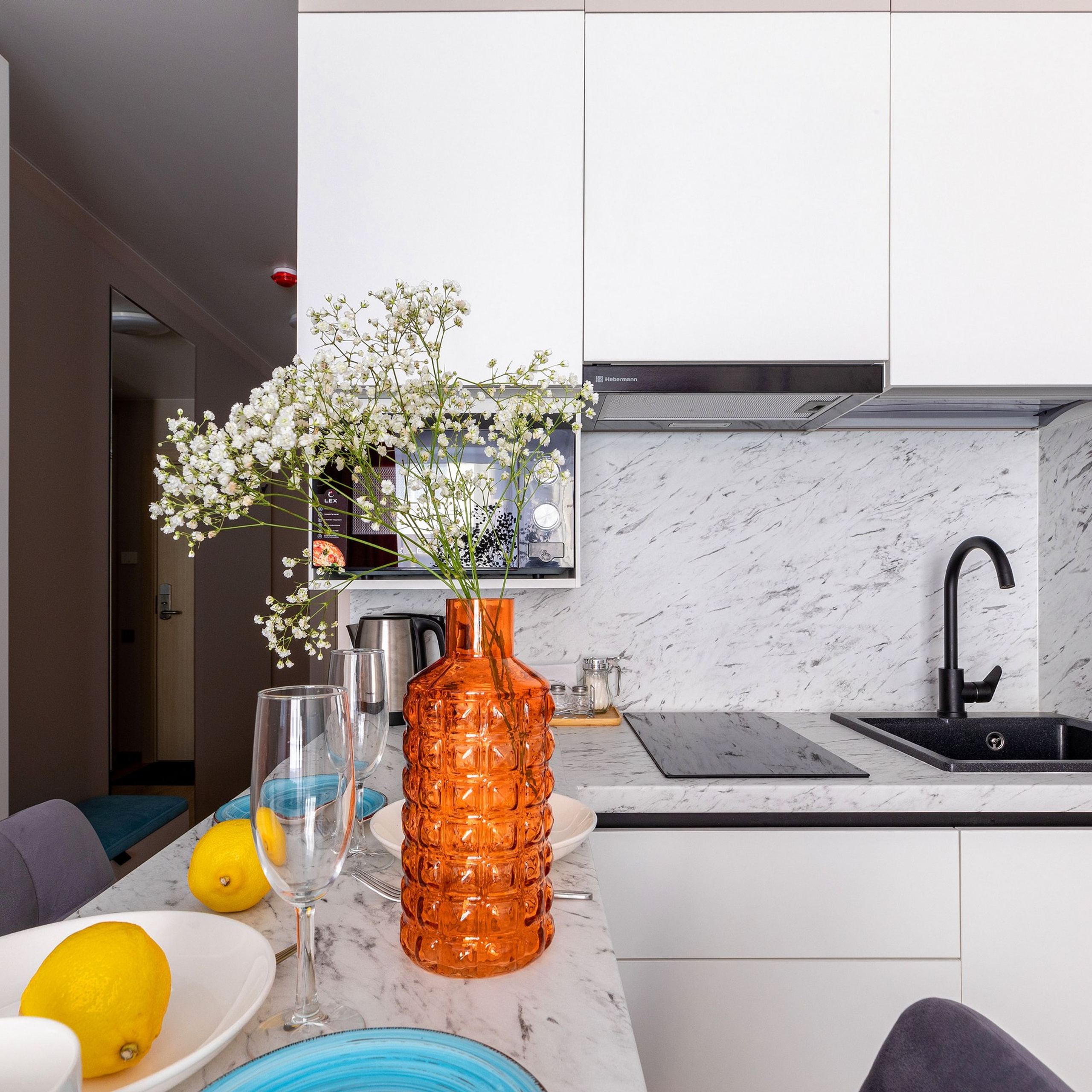 Фотосъёмка студии в апартаментах Putilov Avenir. Интерьерный фотограф в Санкт-Петербурге, Ленинградской области и в Москве Николай Щербаков