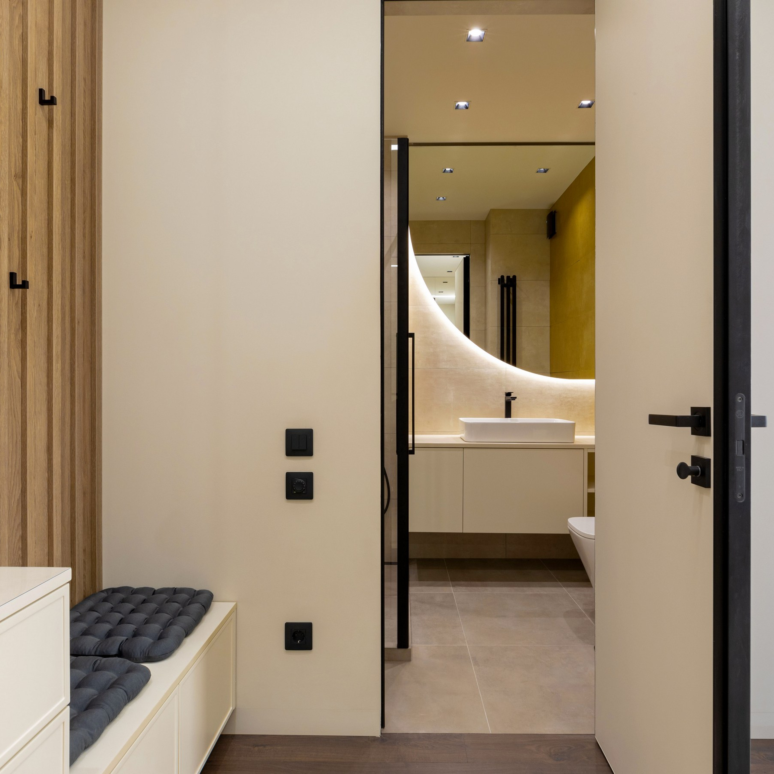 Съёмка 2-ух. ком. кв в Жк «Курортный» в Зеленогорске. Интерьерный фотограф в Санкт-Петербурге, Ленинградской области и в Москве Николай Щербаков