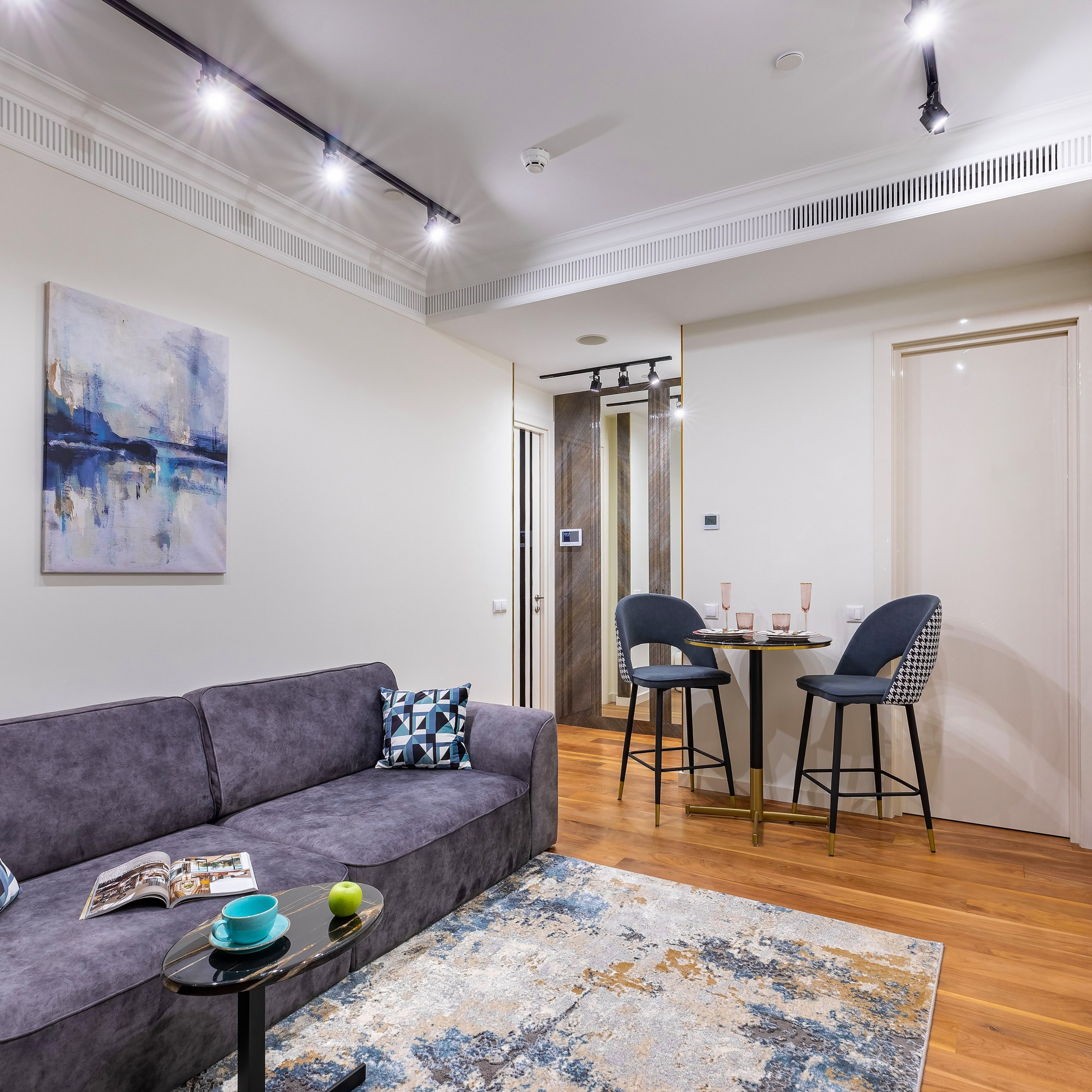 Апартаменты в Москва-Сити № 1. Интерьерный фотограф в Санкт-Петербурге, Ленинградской области и в Москве Николай Щербаков