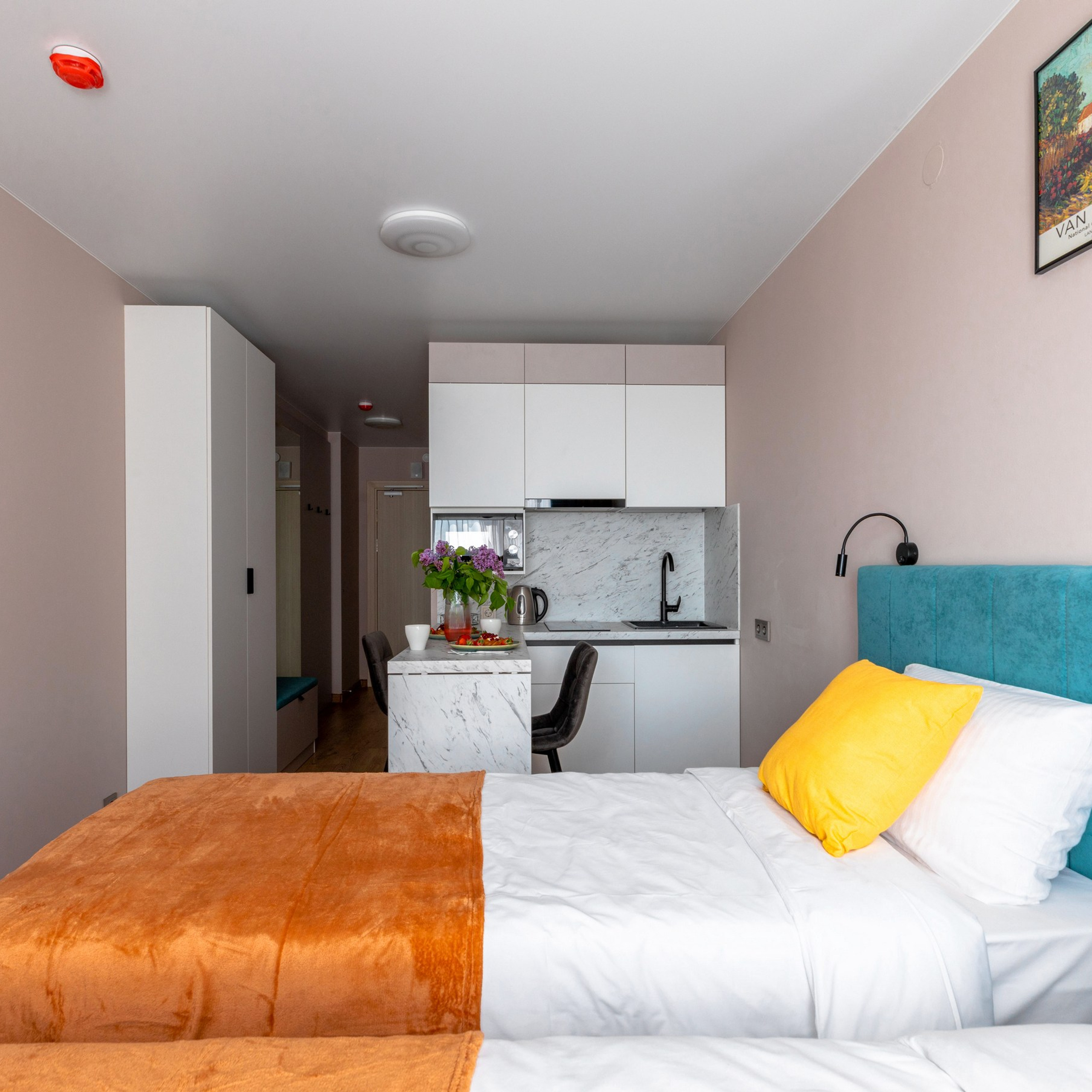 Съёмка в апарт-отеле Avenir. Интерьерный фотограф в Санкт-Петербурге, Ленинградской области и в Москве Николай Щербаков