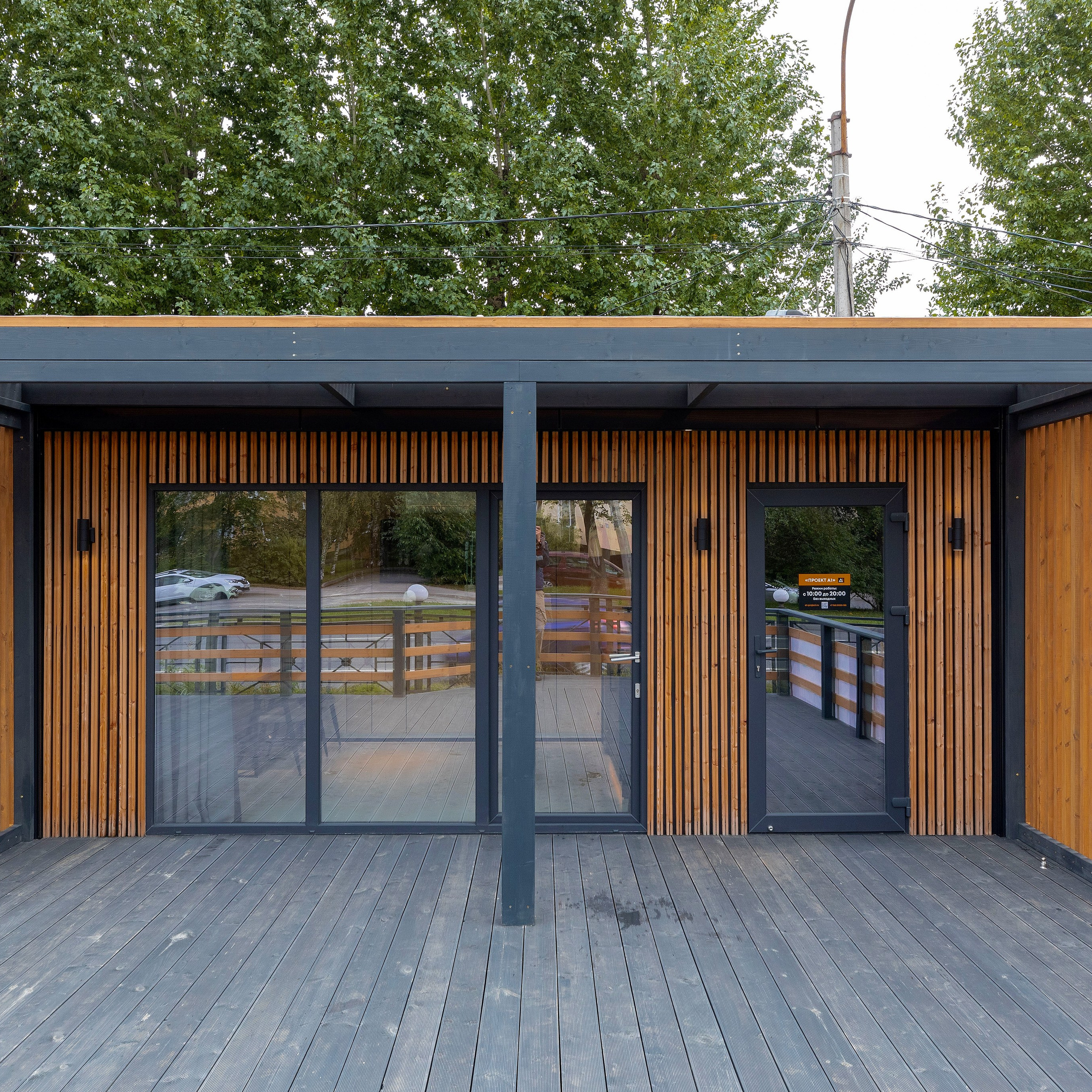 Фотосъёмка модульного дома для строительной компании