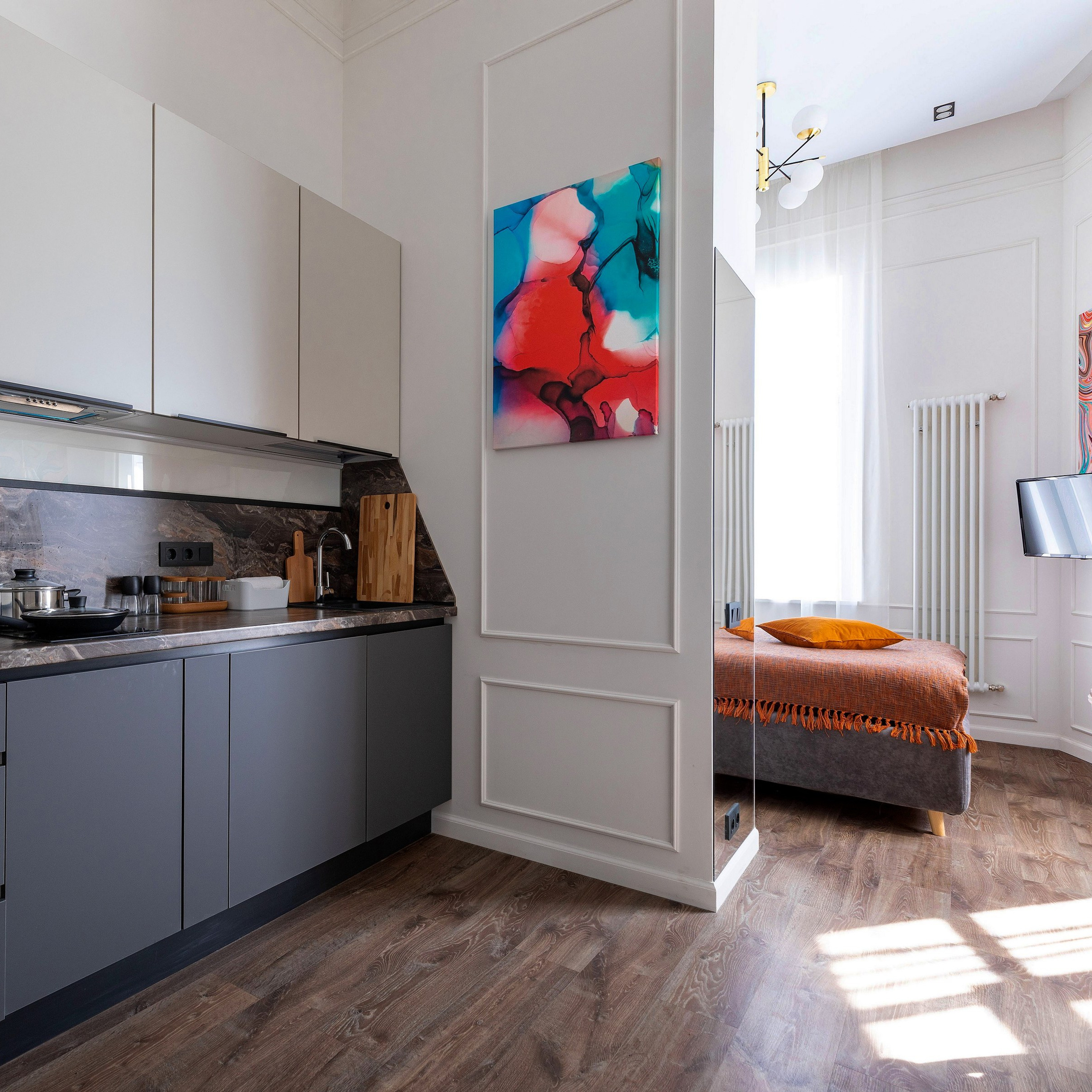 Апартамент в гостинице «Рижская». Интерьерный фотограф в Санкт-Петербурге, Ленинградской области и в Москве Николай Щербаков