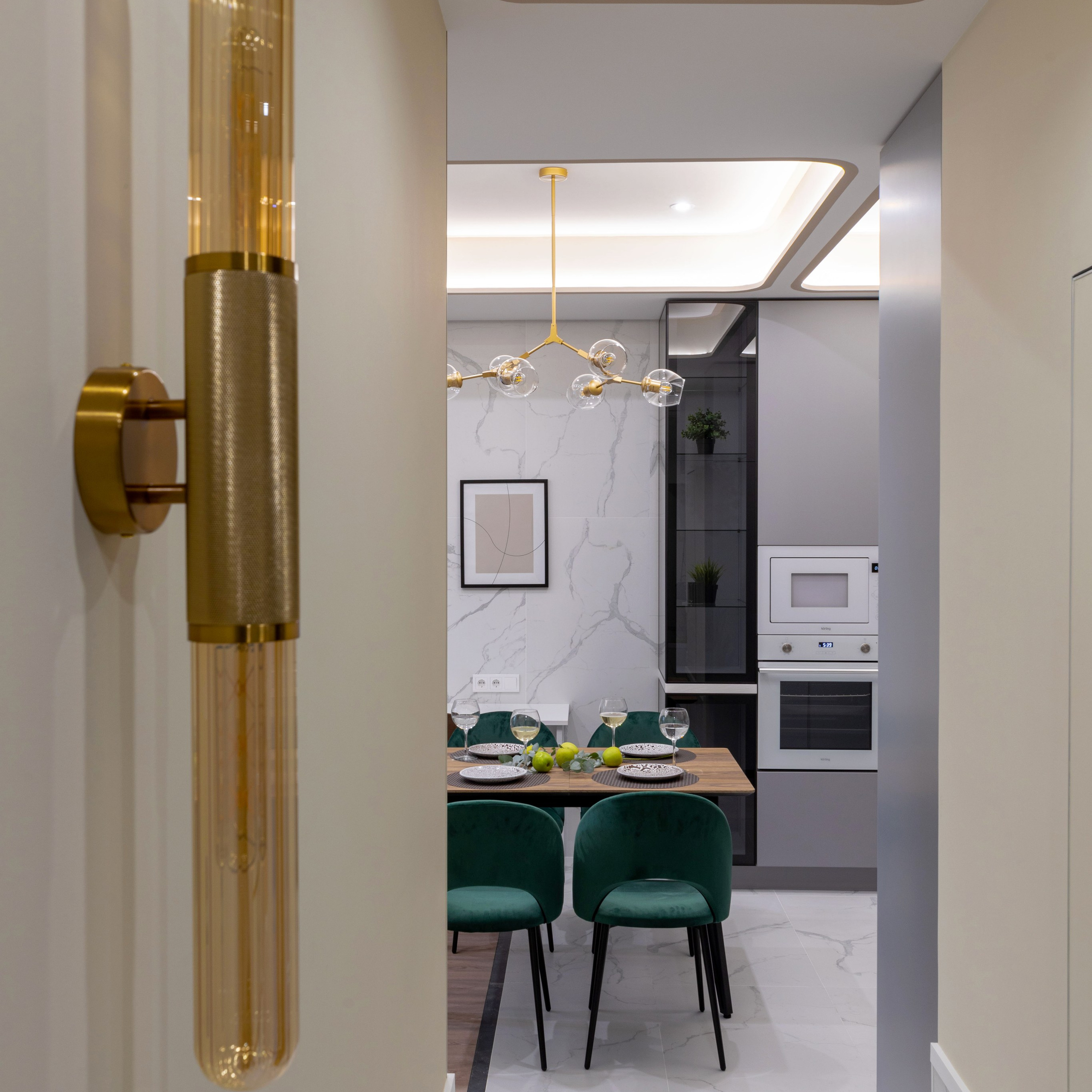 Фотосъёмка дизайн-проекта в ЖК Магнифика. Интерьерный фотограф в Санкт-Петербурге, Ленинградской области и в Москве Николай Щербаков