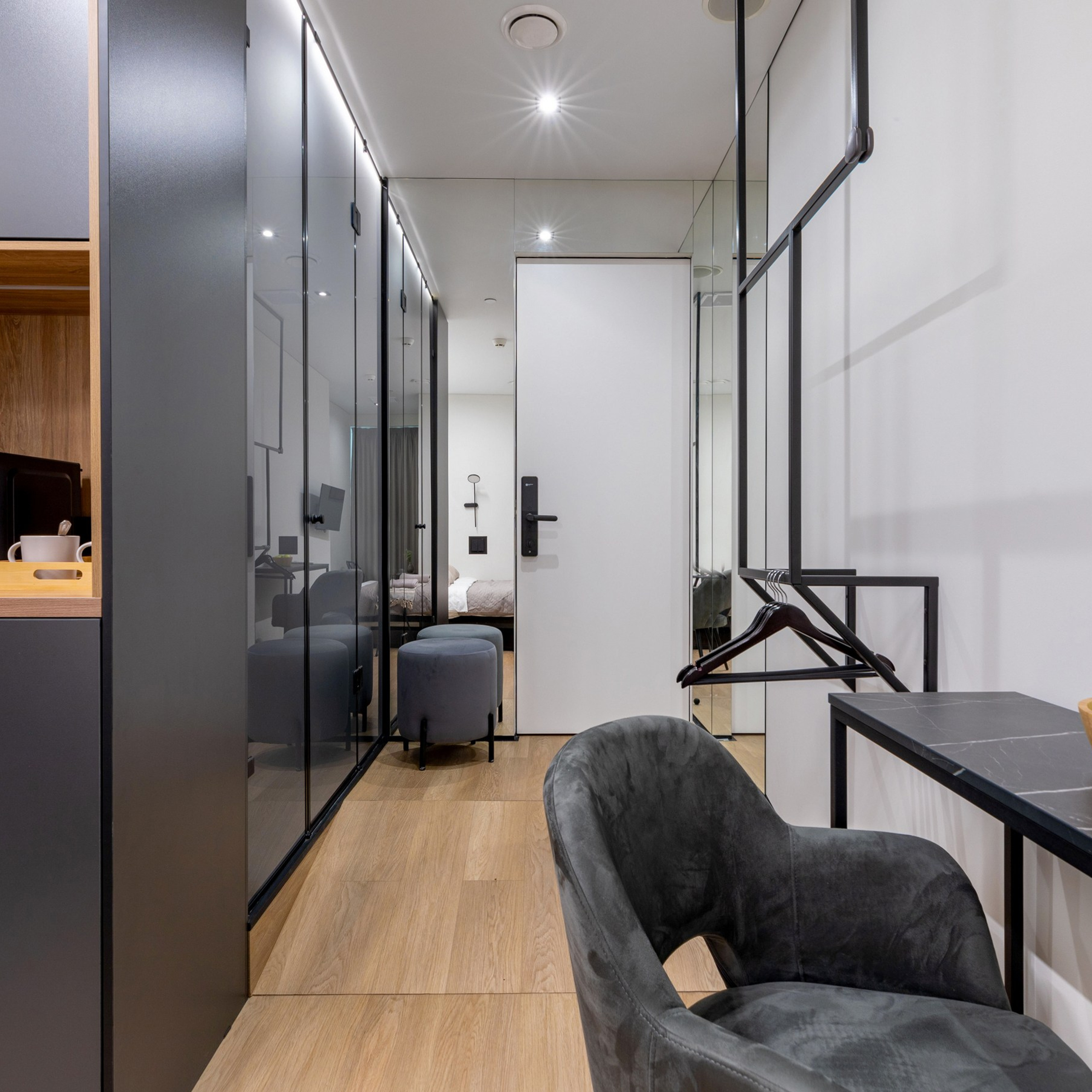 Мини-отель в Москва-Сити. Интерьерный фотограф в Санкт-Петербурге, Ленинградской области и в Москве Николай Щербаков