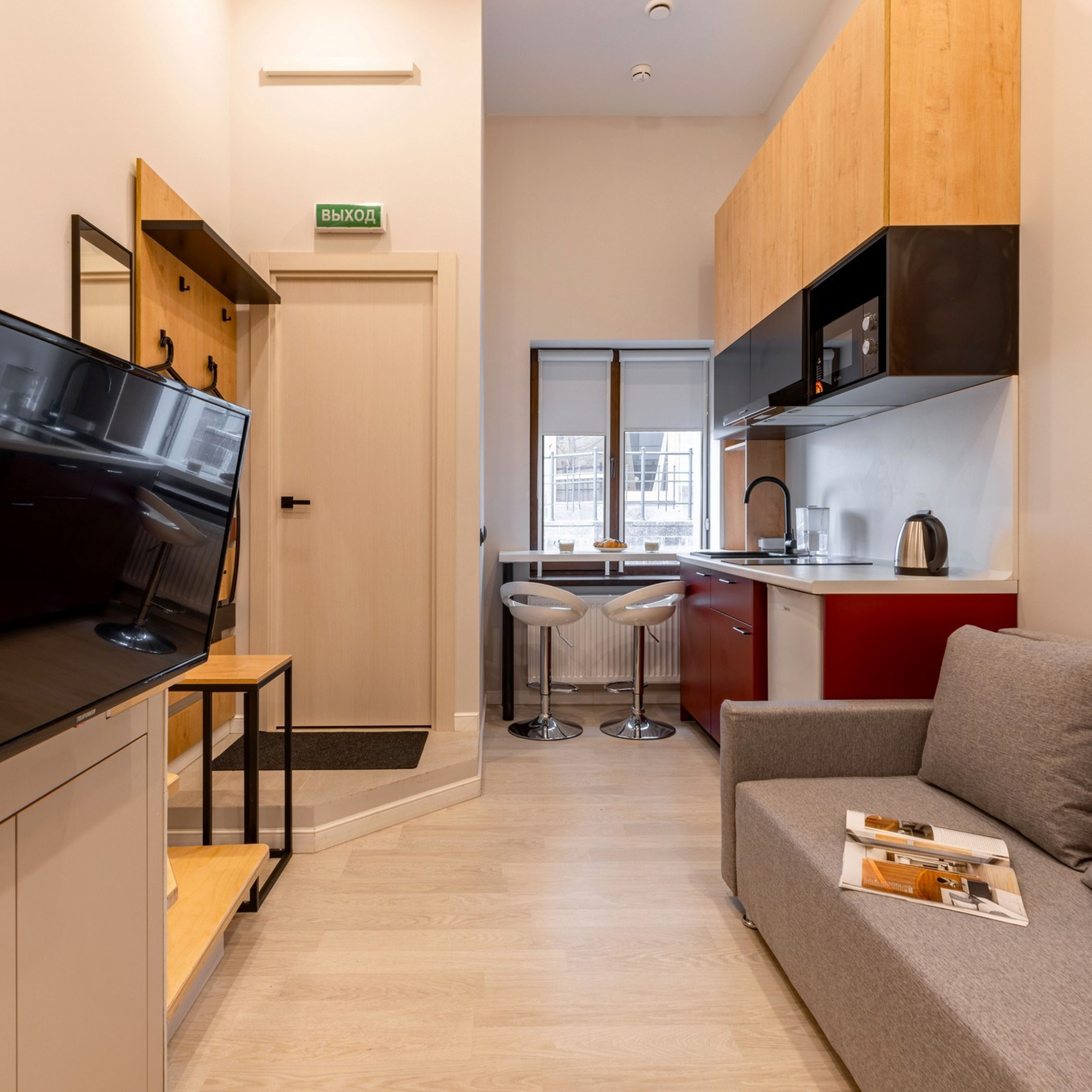 Отель Izzzi на Васильевском острове. Интерьерный фотограф в Санкт-Петербурге, Ленинградской области и в Москве Николай Щербаков